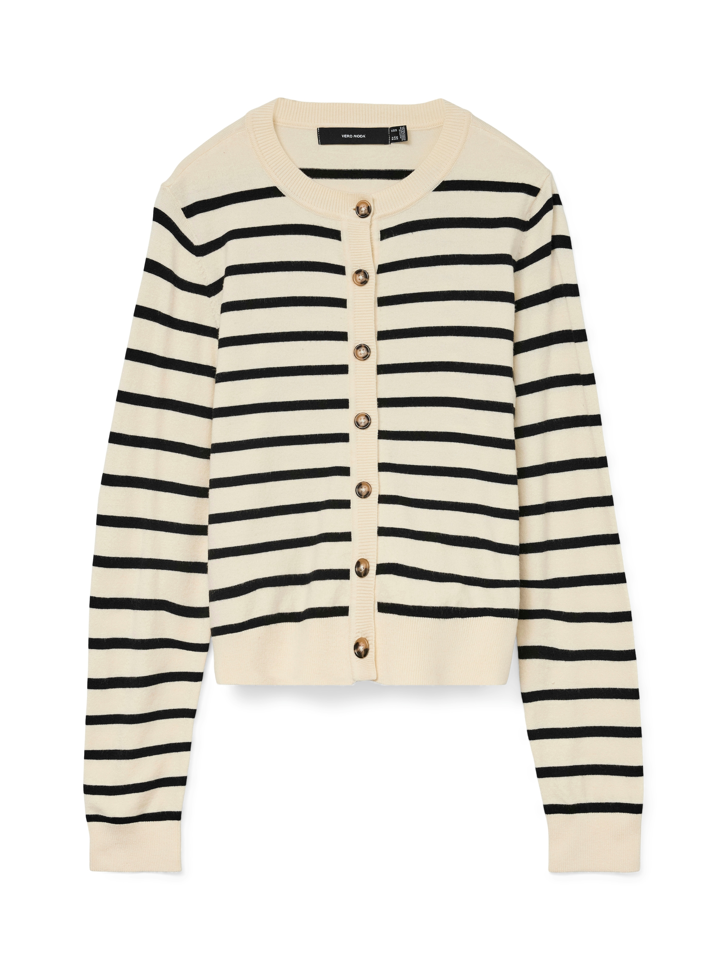 Vero Moda Strickjacke »VMSABA PLAIN LS O-NECK CARDIGAN NOOS«