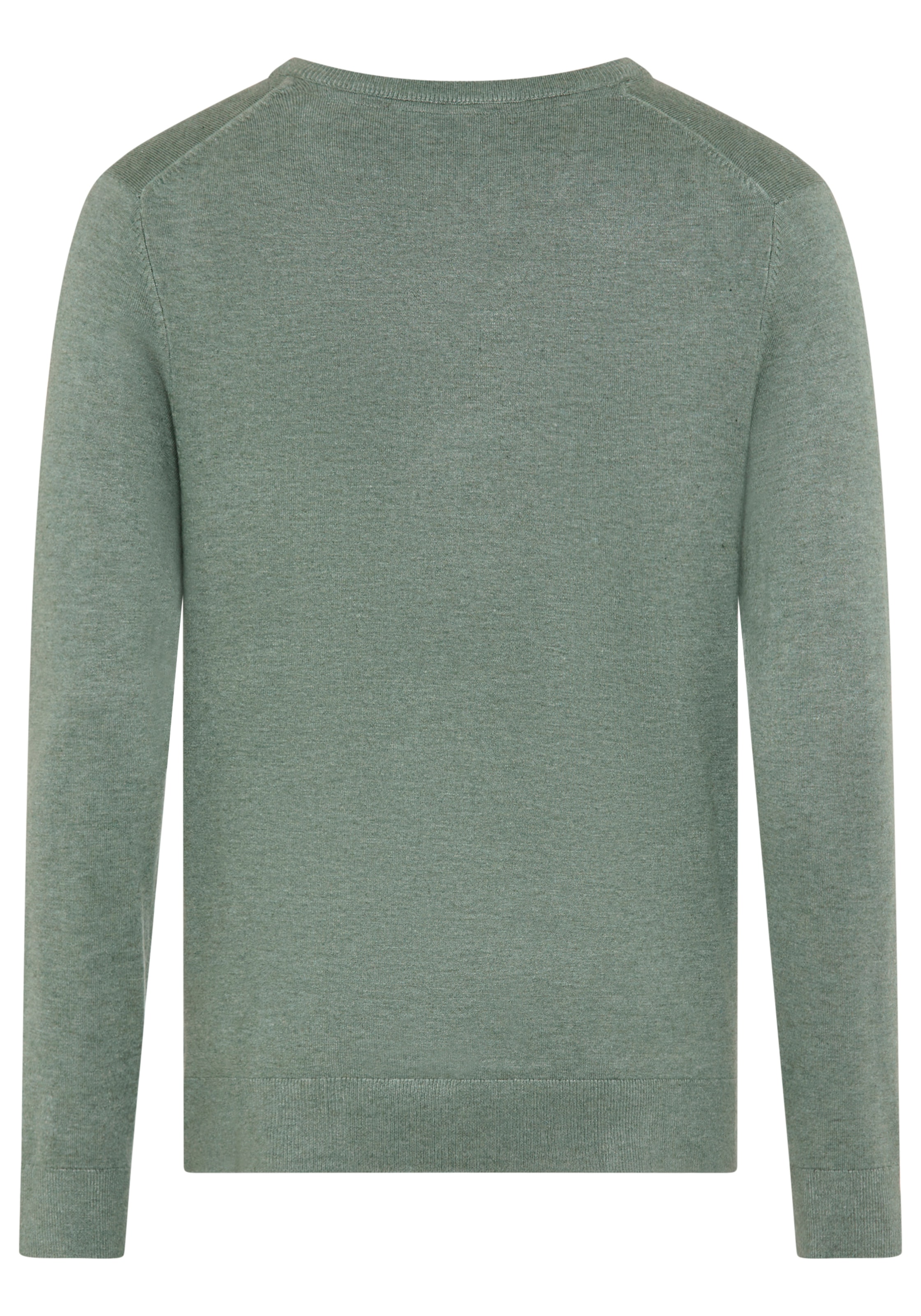 LINDBERGH Pull en tricot mélangé, avec col en V