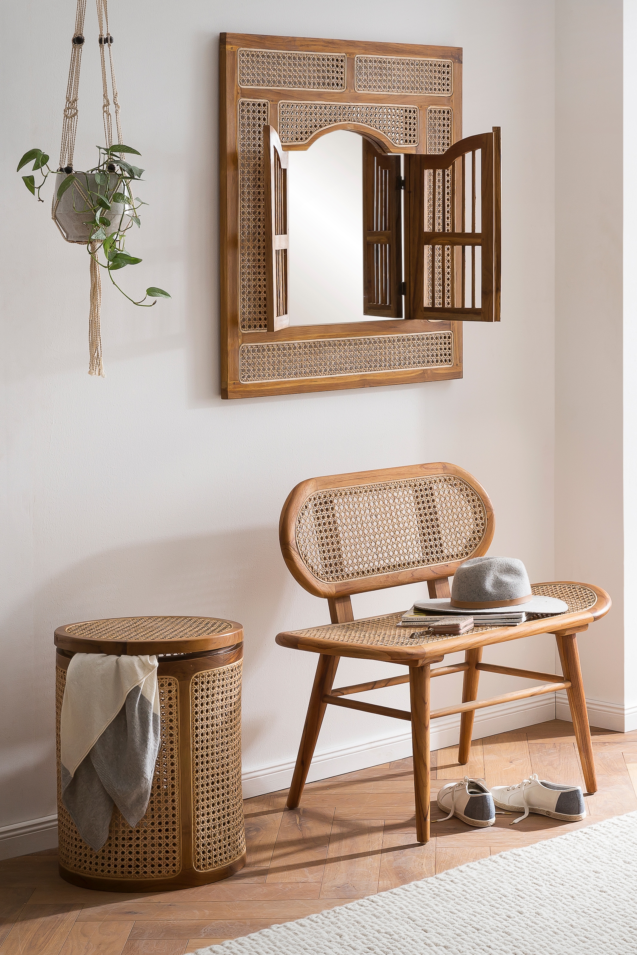 SIT Wandspiegel mit 2 Flügeltüren