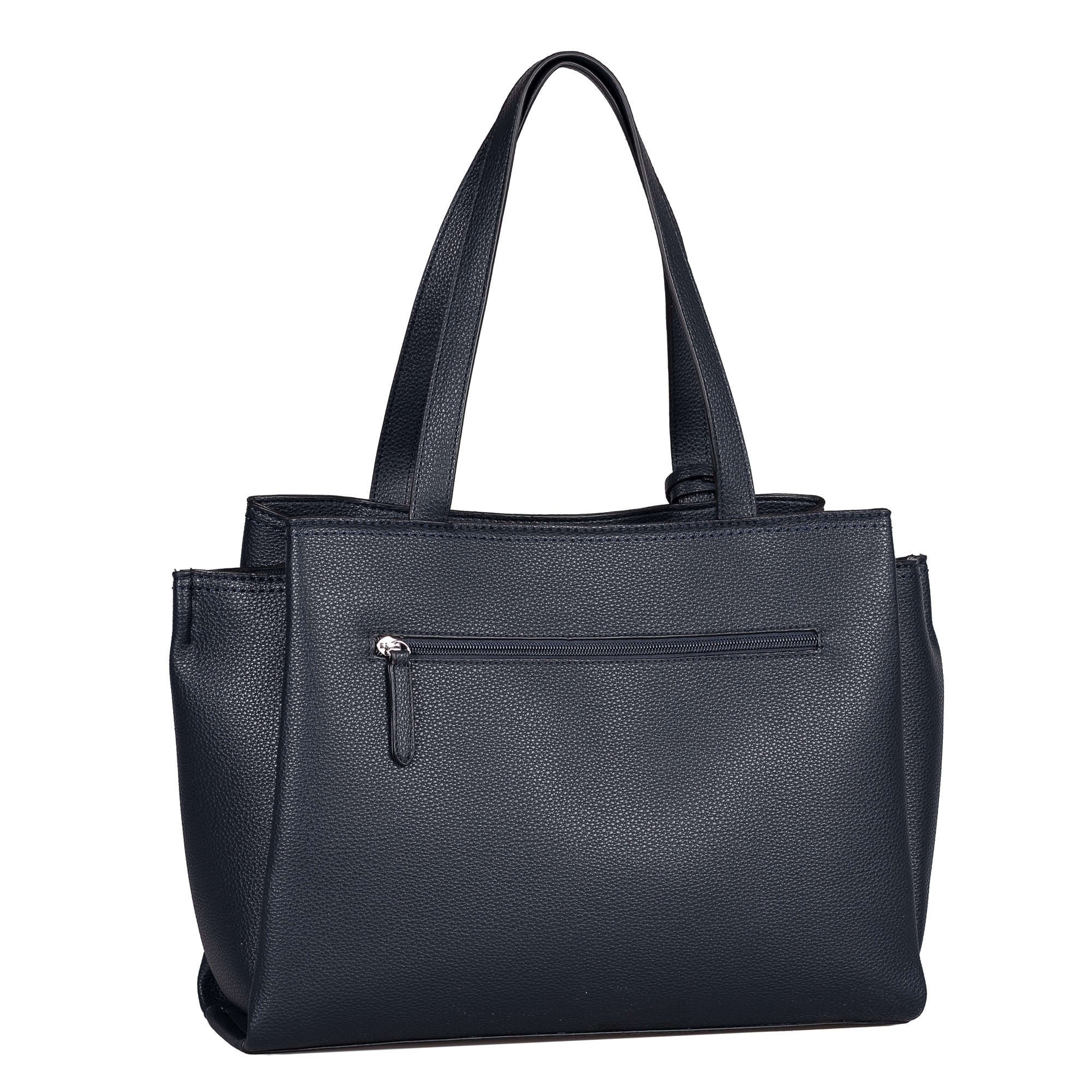 TOM TAILOR Shopper »Mayan« Sac bandoulière pour femmes, idéal pour le bureau avec plusieurs compartiments