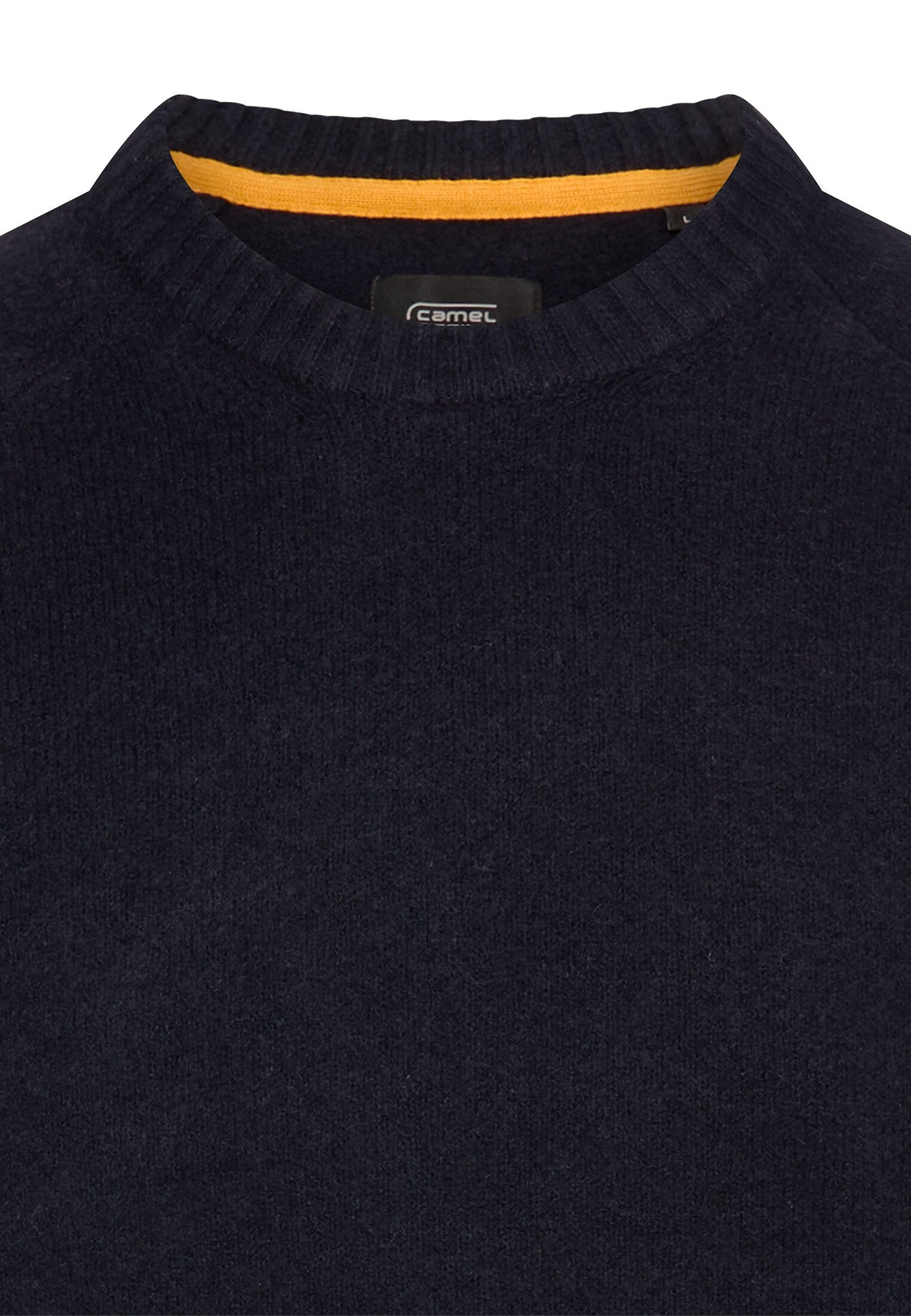 camel active Pull en tricot mit Rundhals