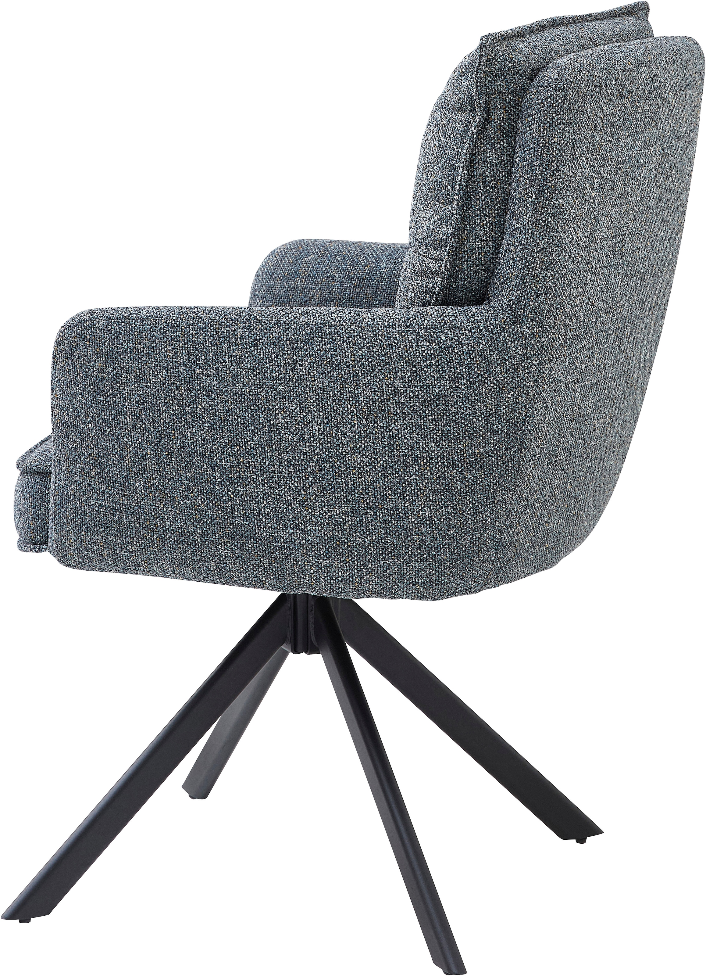 Stolkom Chaise avec accoudoirs »Sofia Young« () 4 cuisLargeur 61cm, pivotant à 180 degrés