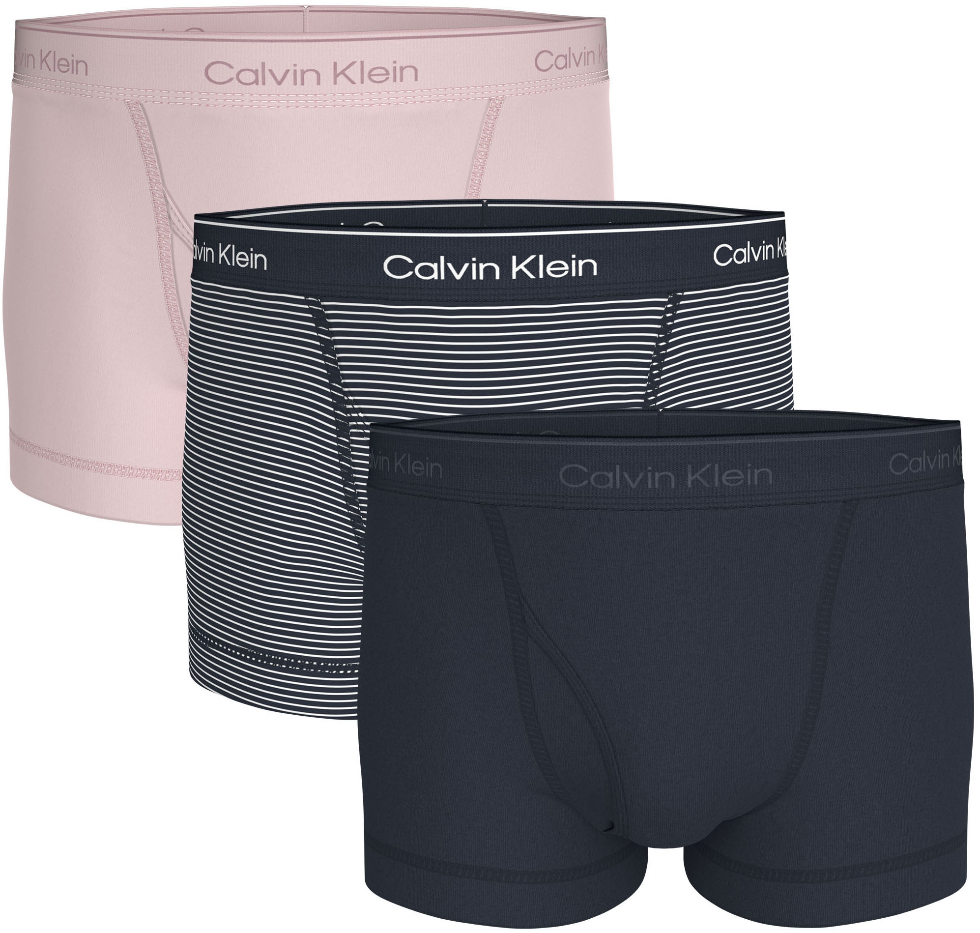 Calvin Klein Underwear »TRUNK 3PK« Packung, 3er-Pack,  mit Logo-Elastikbund