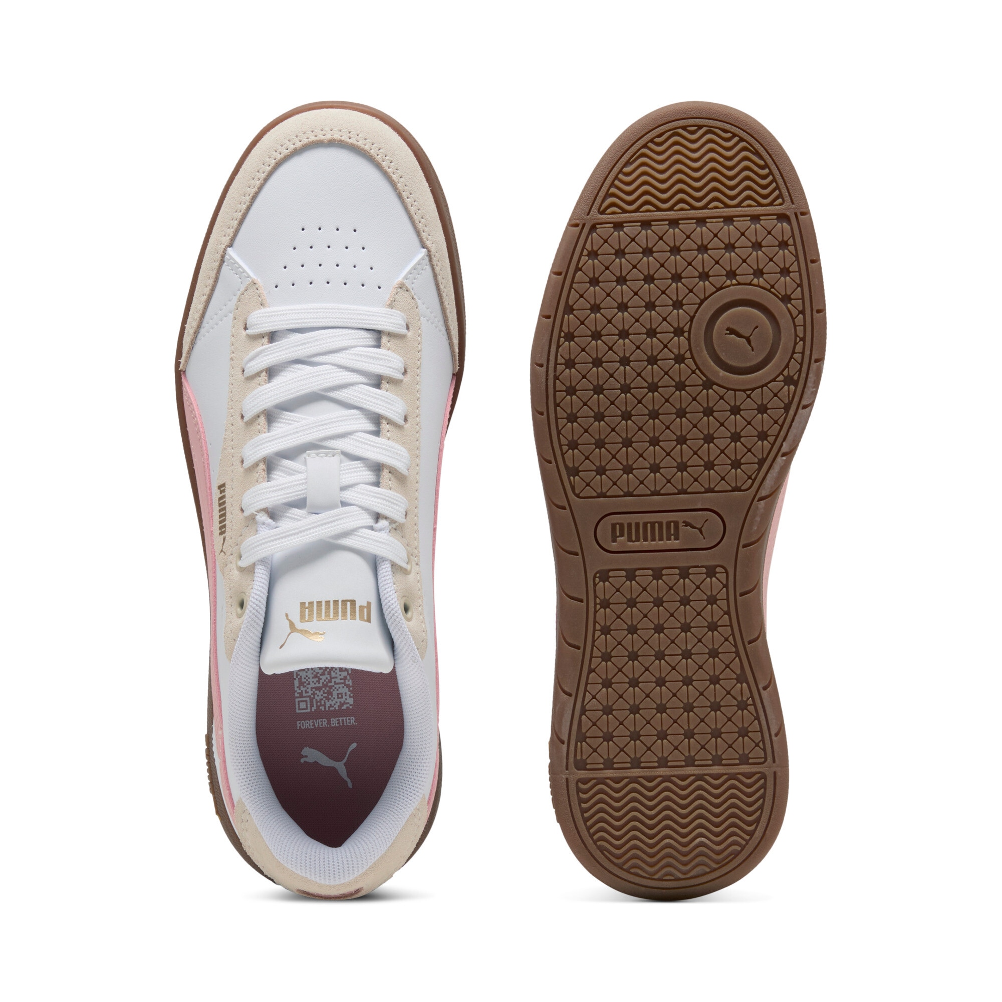 PUMA Sneakers »VIKKY STAR OG«  Obermaterial aus Leder, leicht profilierte Gummilaufsohle