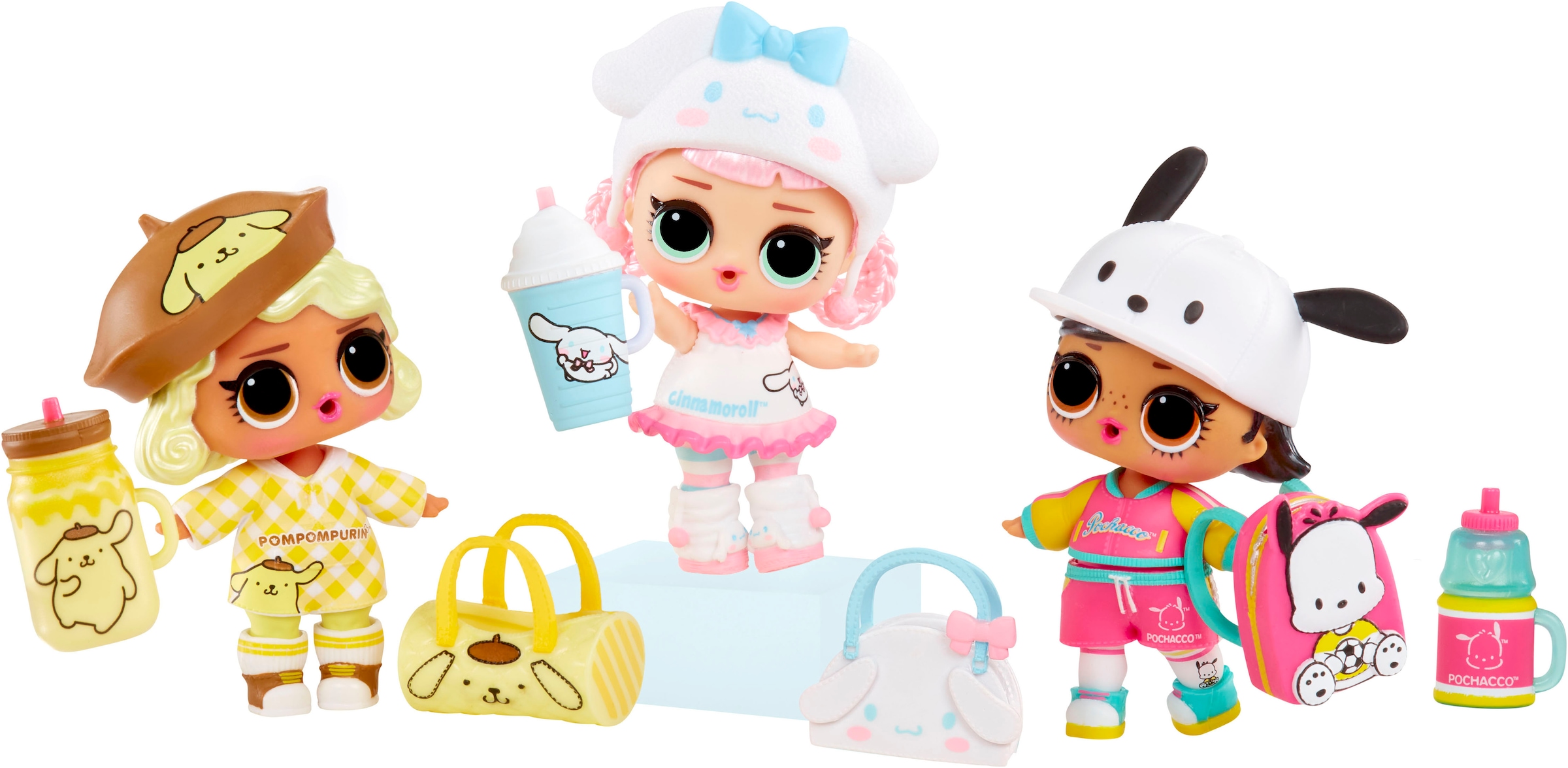 L.O.L. SURPRISE! Poupée à habiller »L.O.L. Surprise Loves Hello Kitty & Friends Tots Core Characters« sortierte Lieferung