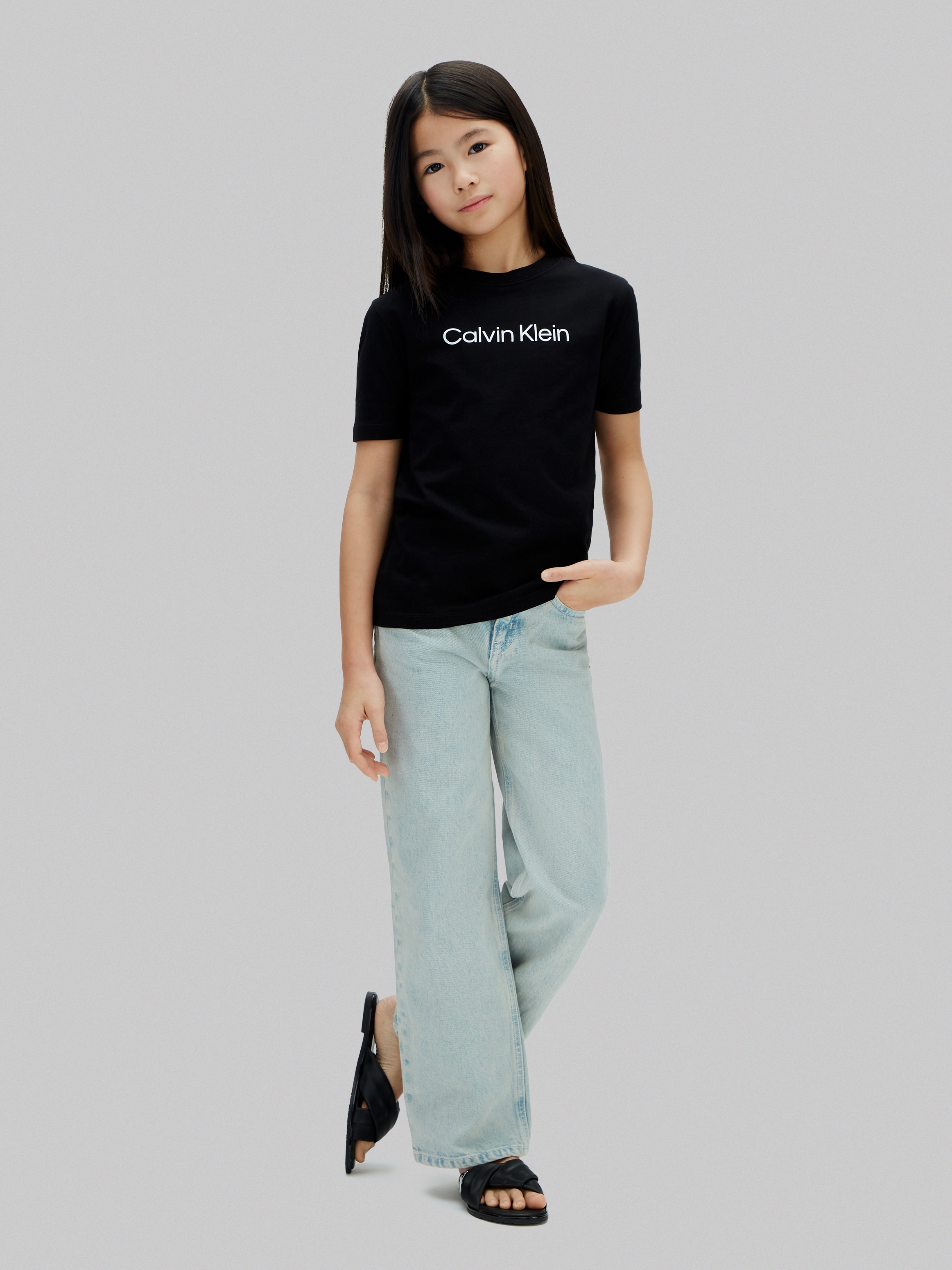 Calvin Klein Jeans T-shirt »LOGO T-SHIRT« Regular fit, mit Logoschriftzug