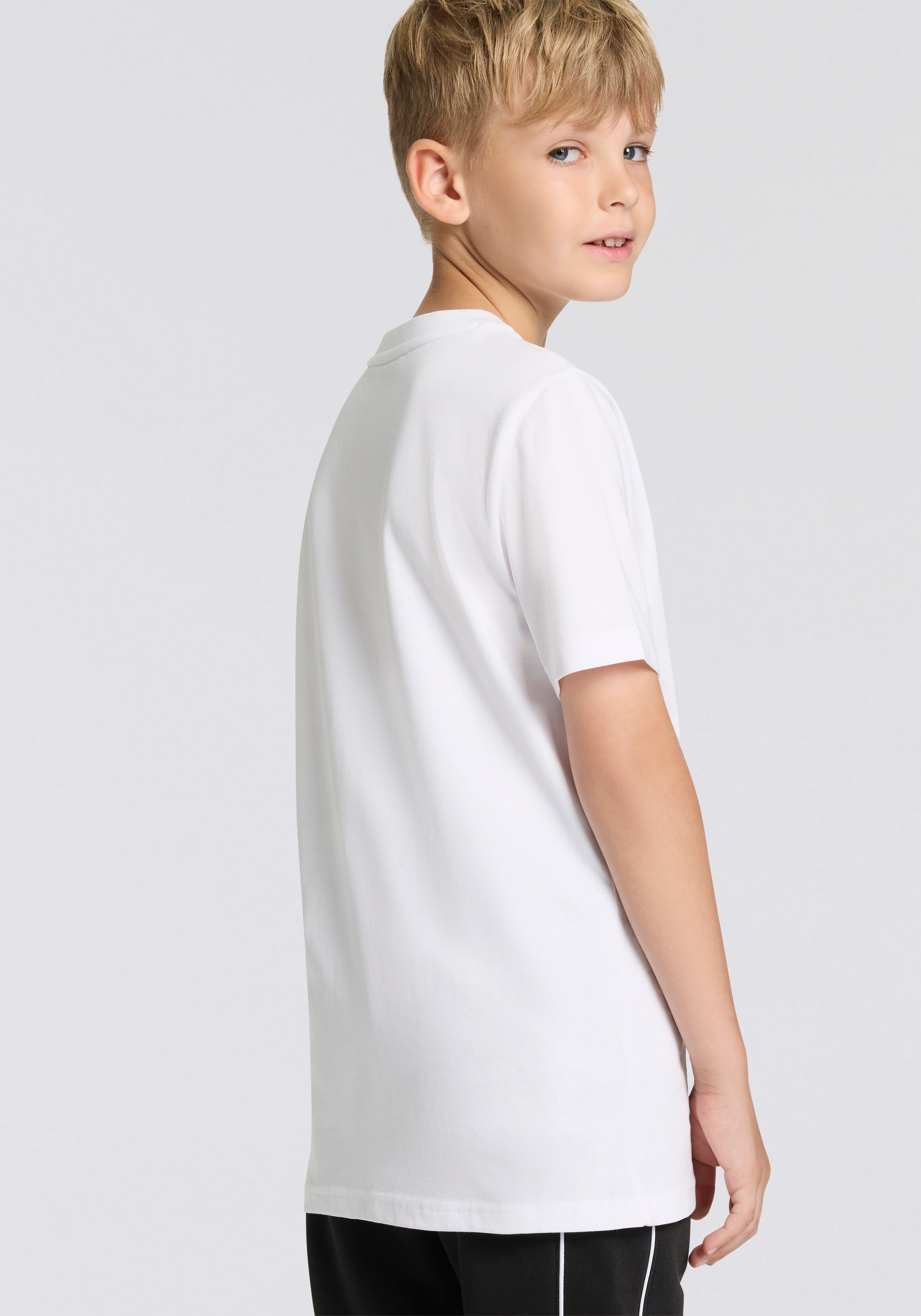 PUMA T-Shirt »SPORT RIB COLLAR TEE B«