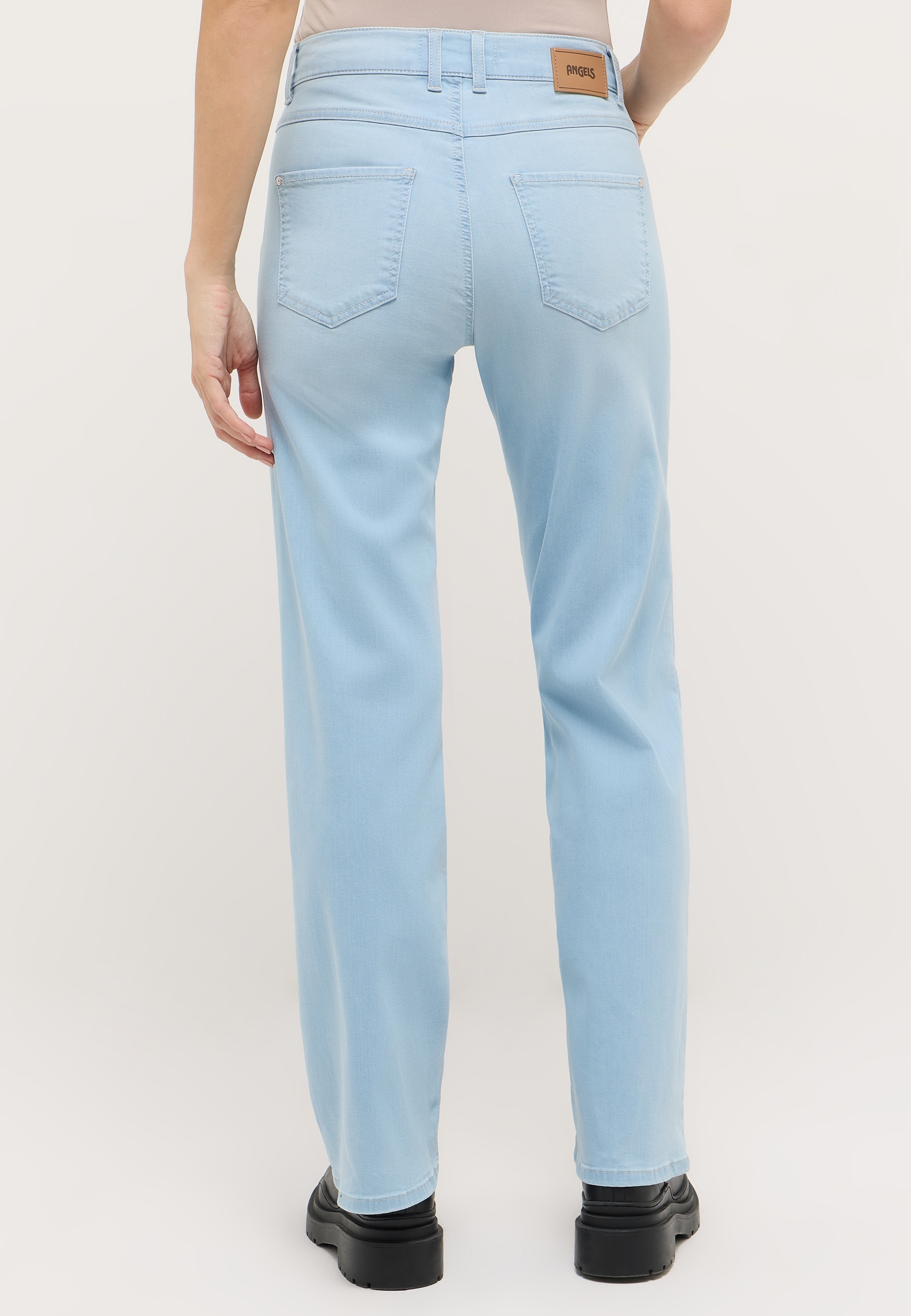 ANGELS Straight-Jeans »Lara« Wide Leg
