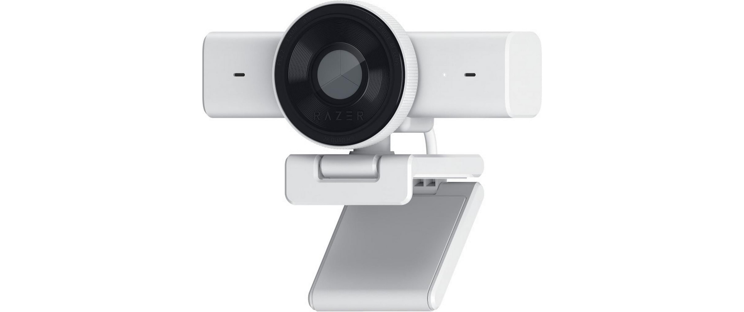 RAZER Webcam »Kiyo V2 X 1080p 60 fps« Webcam Full HD avec mise au point manuelle et automatique, blanc