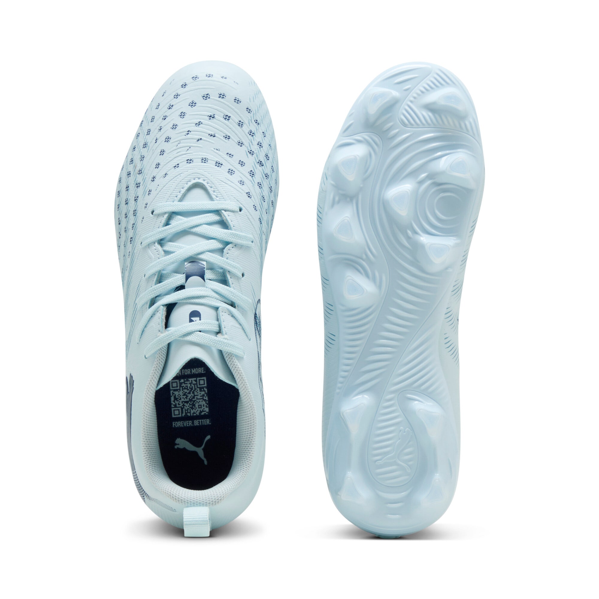 PUMA Chaussure de football »FUTURE 9 PLAY FG/AG JR«  mit Nockensohle für Rasen- und Kunstrasenplätze, mit Schnürung