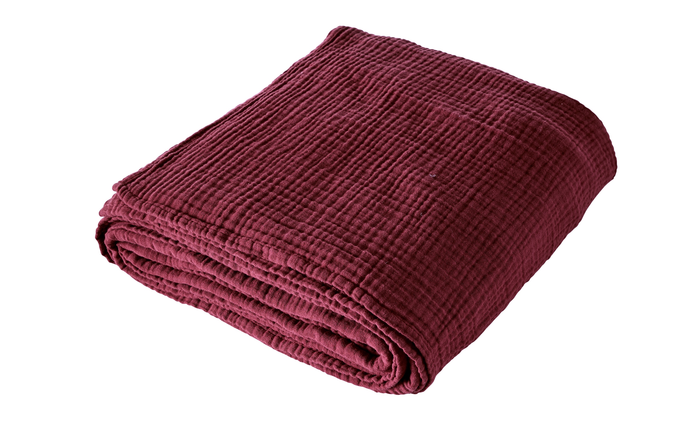 LeGer Home by Lena Gercke Couverture d'intérieur »HEVIN« jeté de lit effet froissé en coton, mousseline, couverture douillette