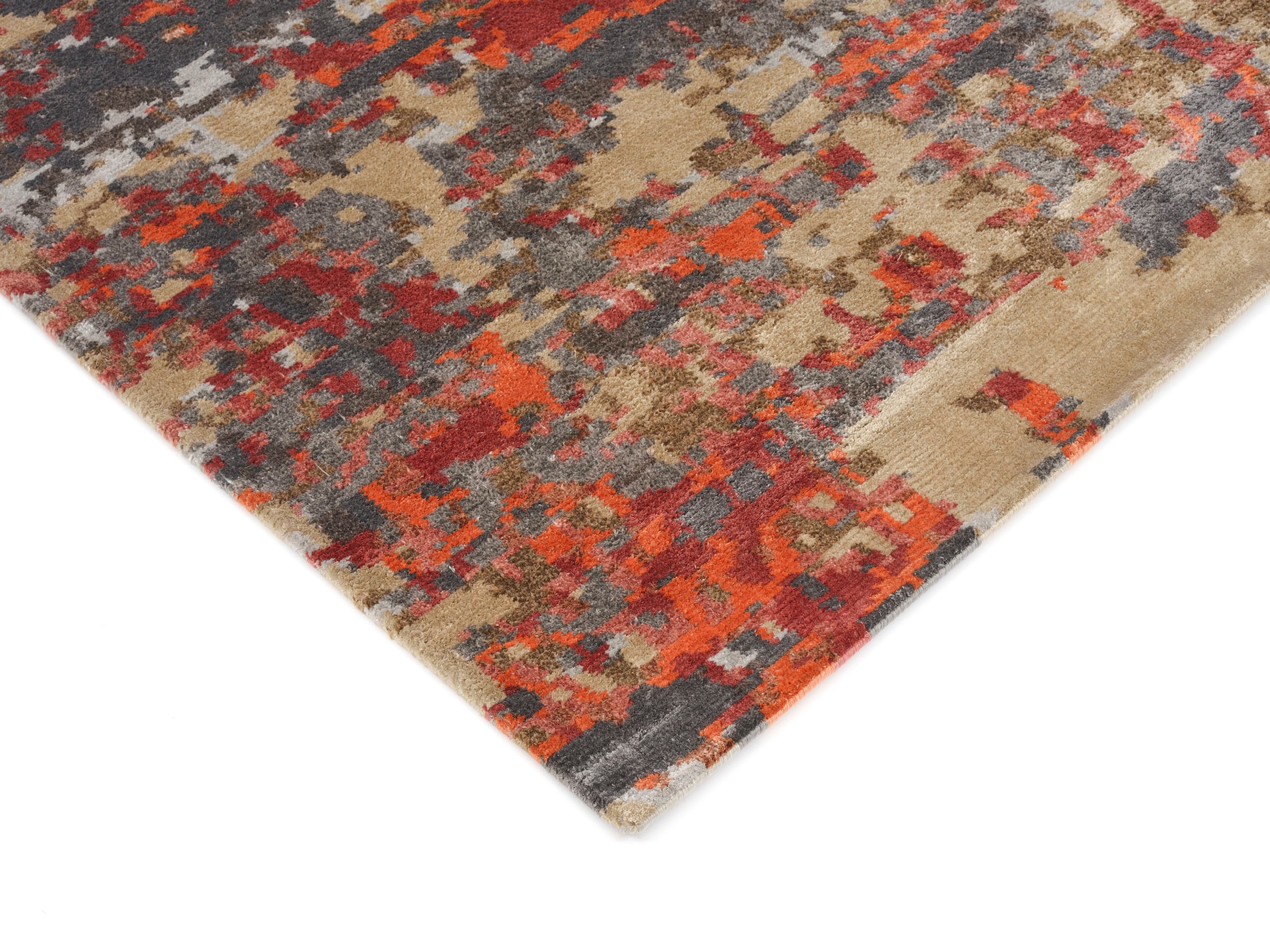 Musterring Teppich »ANGELES PILANO« rechteckig 10 mm Höhe exlcusive MUSTERRING DELUXE COLLECTION, Bambus-Viskose feine Knüpfung