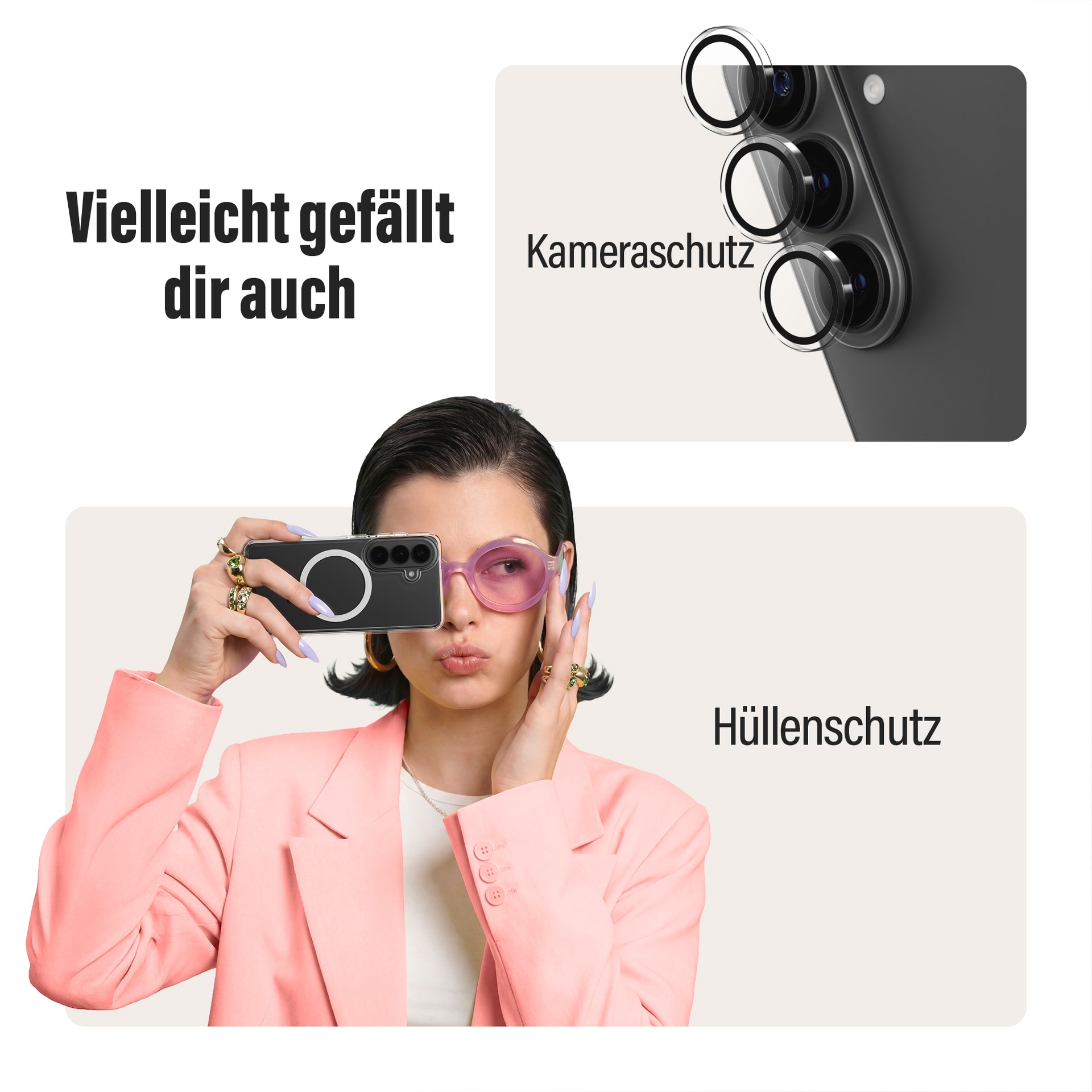 CARE by PanzerGlass Displayschutzglas »Screen Protector« für Samsung Galaxy S26 Displayschutzfolie, Schutzfolie, Bildschirmschutz, kratz- & stossfest