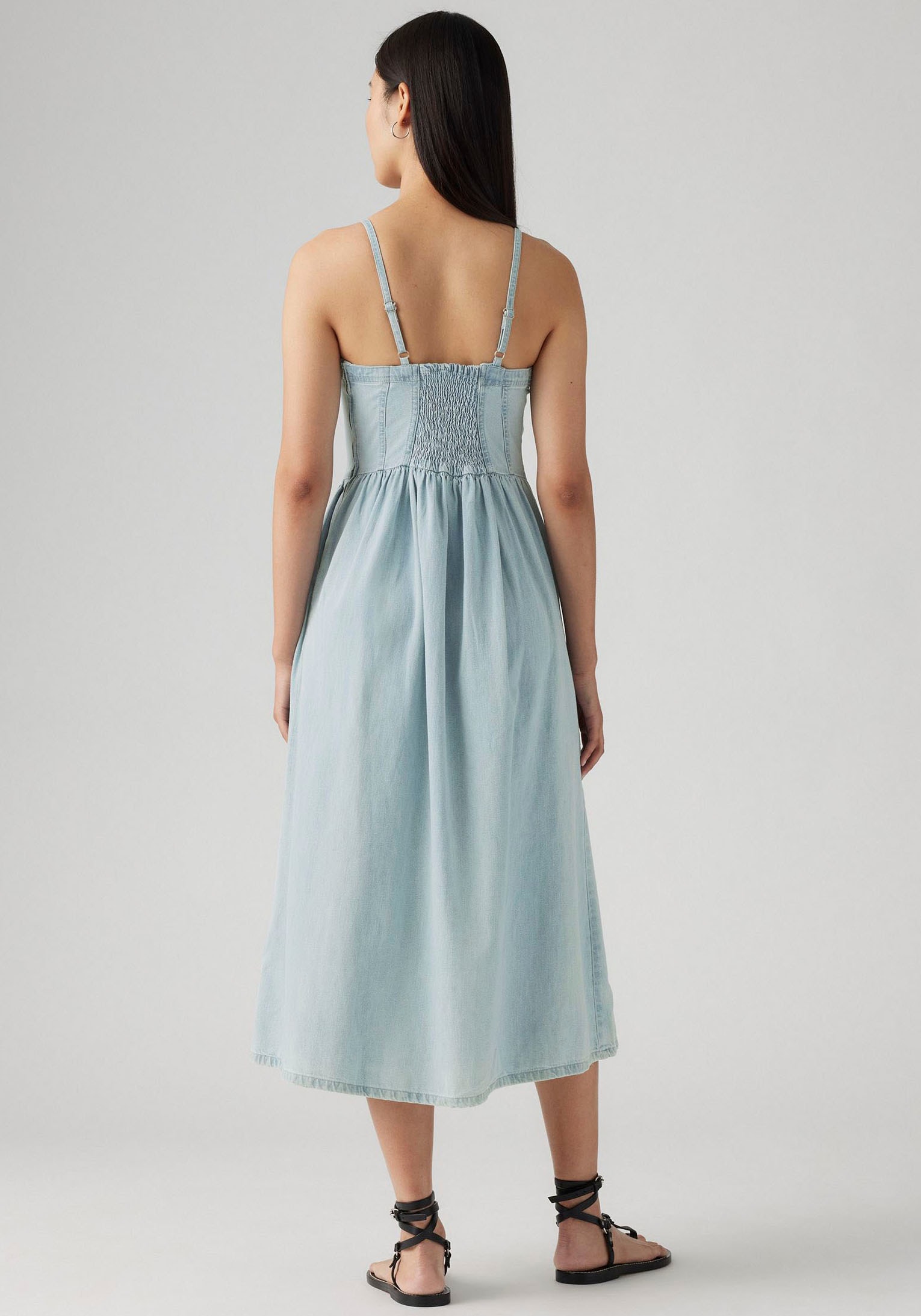 Levi's® Robe spaghetti »ALESSIE BUSTIER DRESS« Sommerkleid mit verstellbaren Trägern