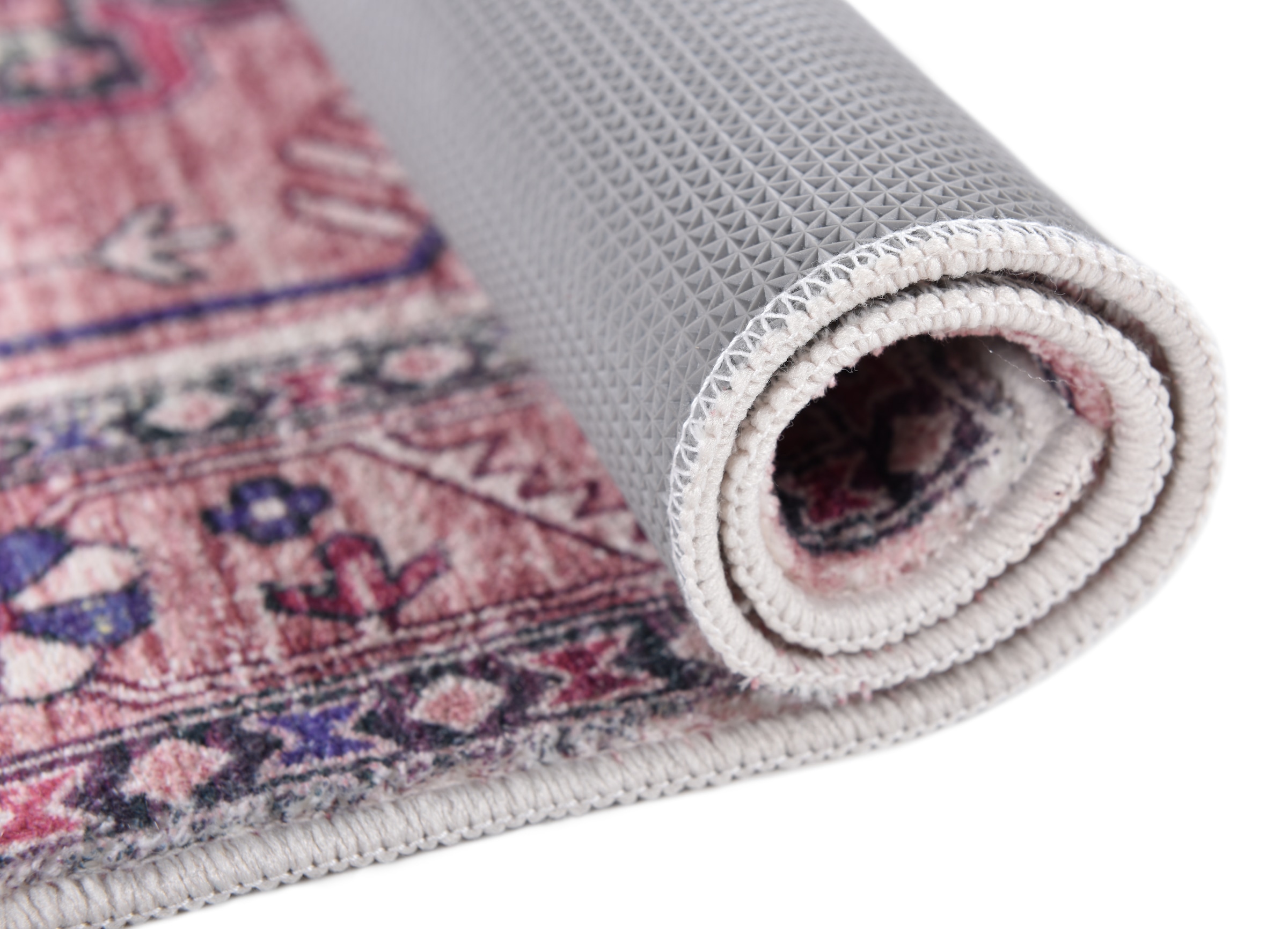 TOM TAILOR HOME Badematte »Oriental Bath FOUR« Höhe 7 mm rutschhemmend beschichtet fussbodenheizungsgeeignet | strapazierfähig Badteppich, Orient-Optik, Vintage Design, waschbar