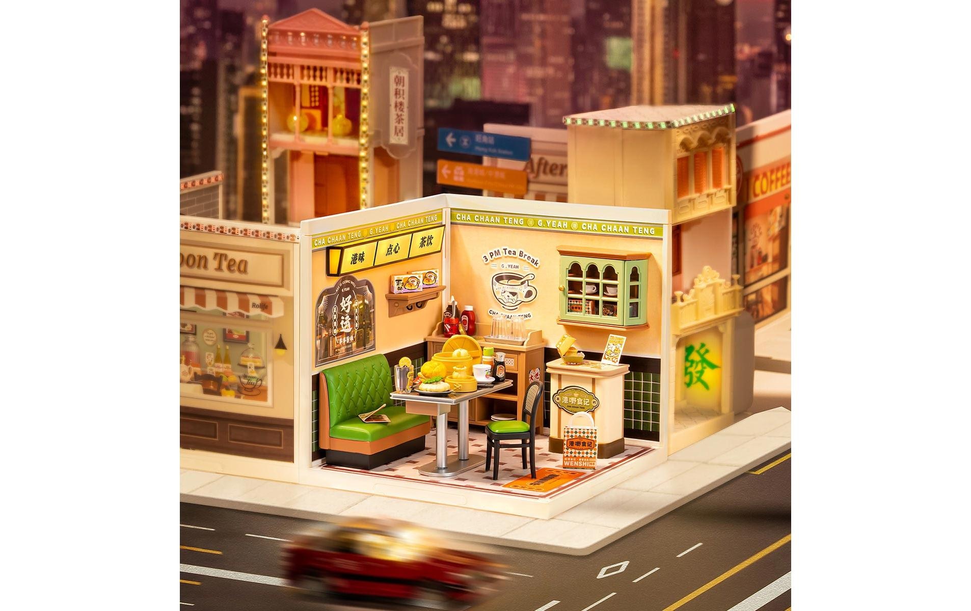   Modellbausatz »RoboTime Hong Kong Bites Cafe«