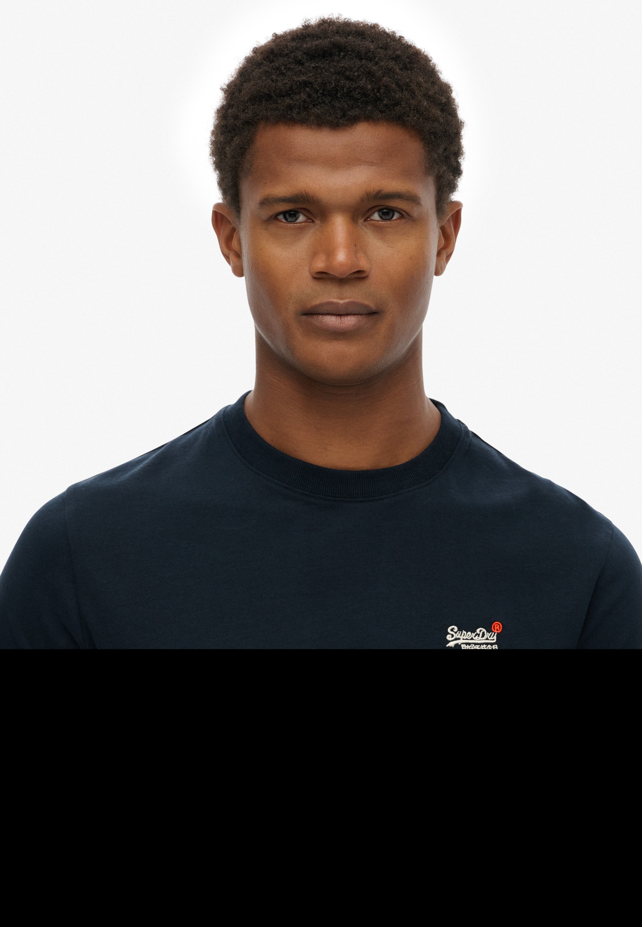 Superdry Shirt à col rond »ESSENTIAL CONTRAST EMB TEE«