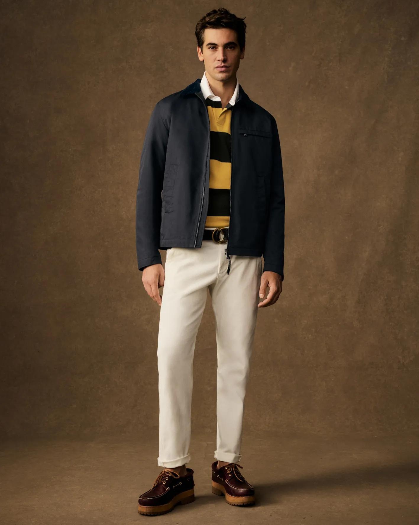 Joop Jeans Sommerjacke »Matok« ohne Kapuze Regular fit mit Umlegekragen