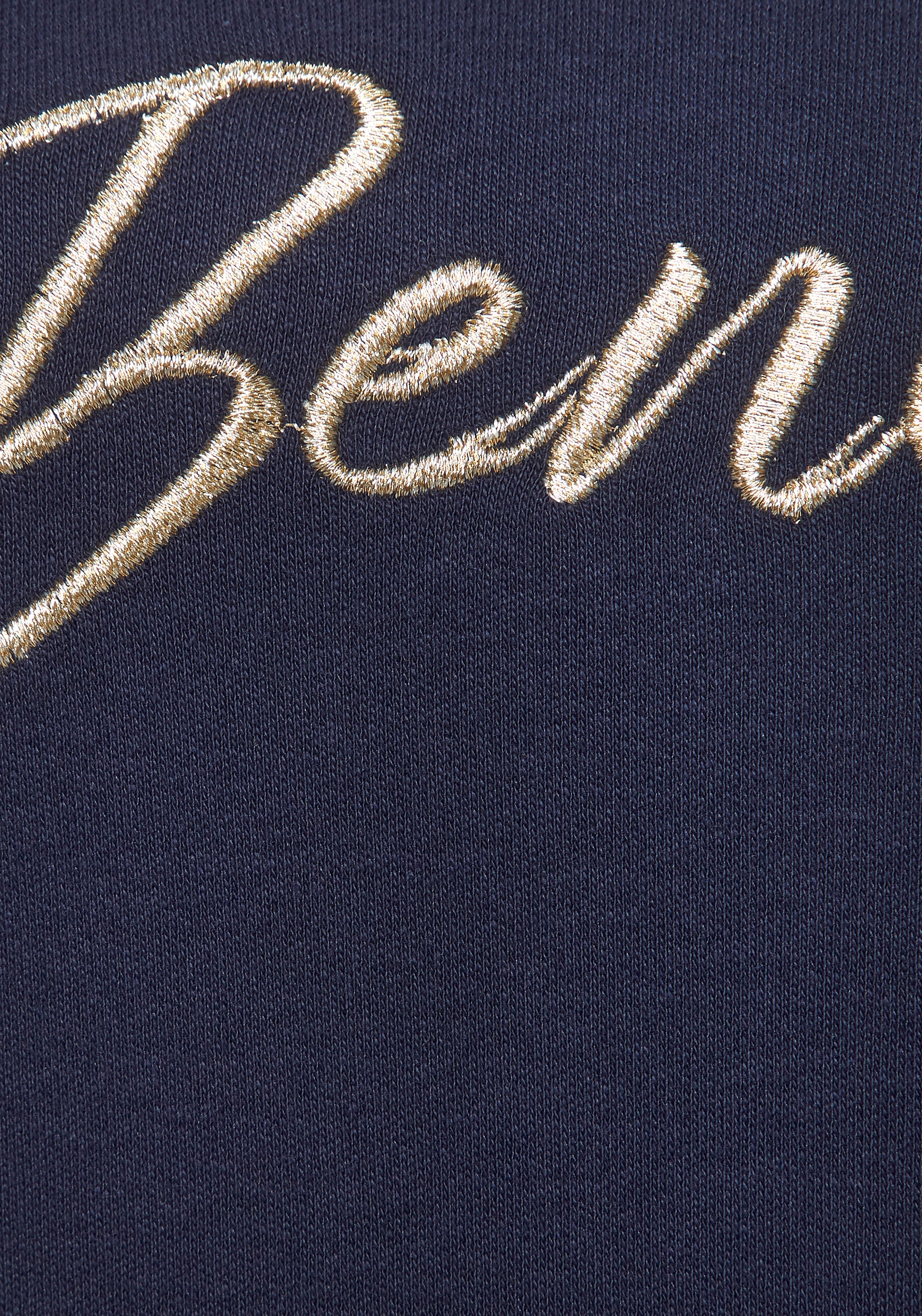 Bench. Loungewear Sweat à capuche , mit glänzender Logostickerei, Loungeanzug, Hoodie
