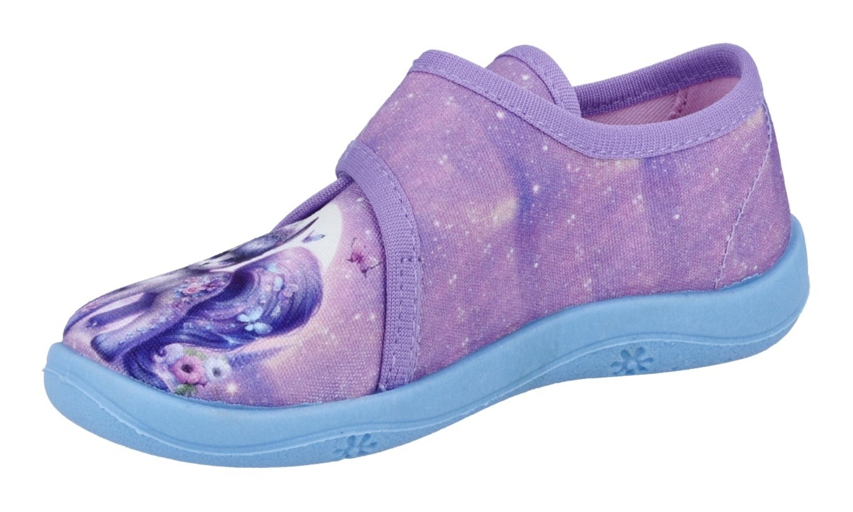 Richter Chausson »Mia«  Chaussure à velcro, chaussure de jardin d'enfants, gabarit de taille à télécharger