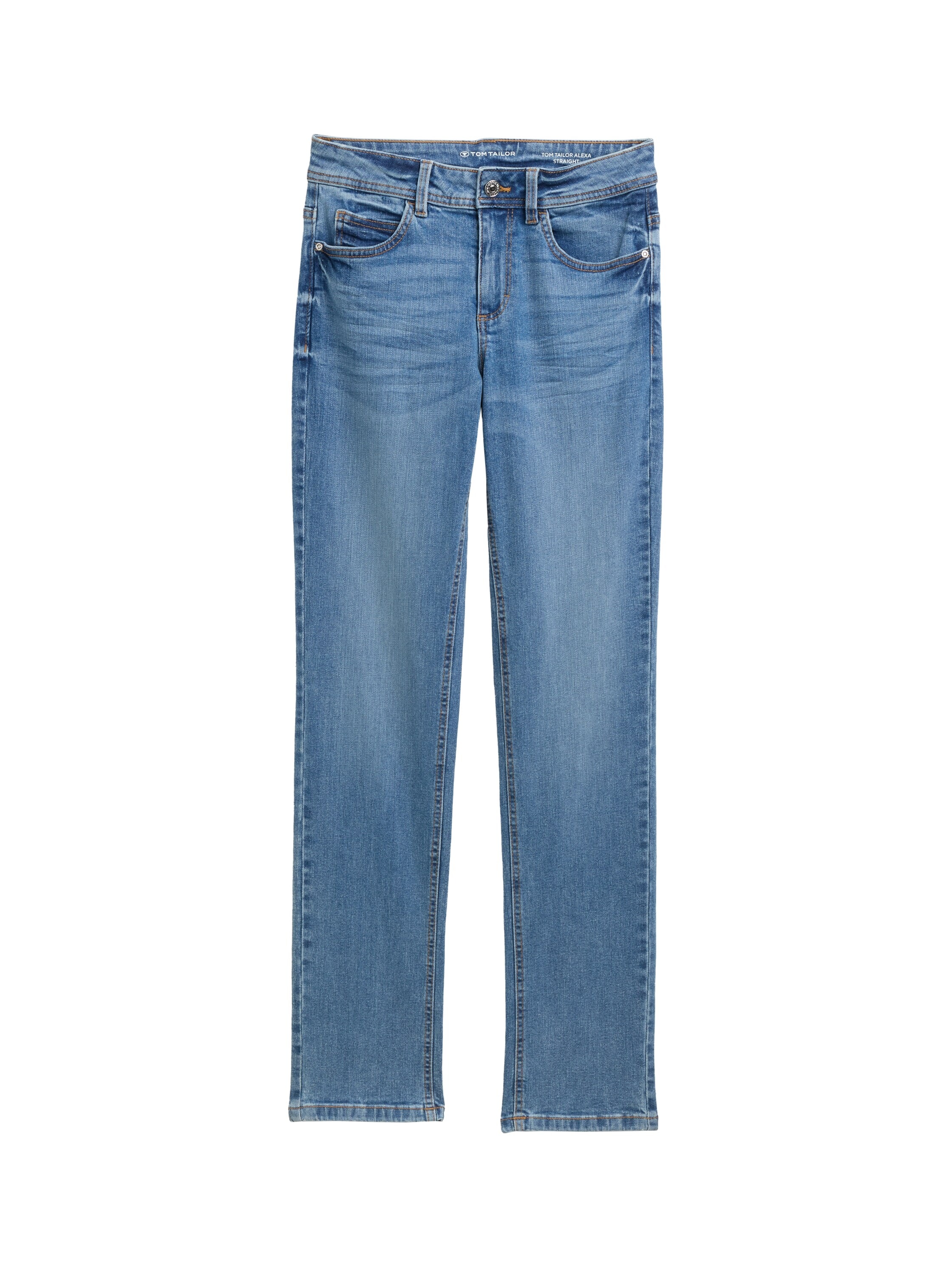 TOM TAILOR Jeans droit »Alexa - Straight« in 5-Pocket-Form
