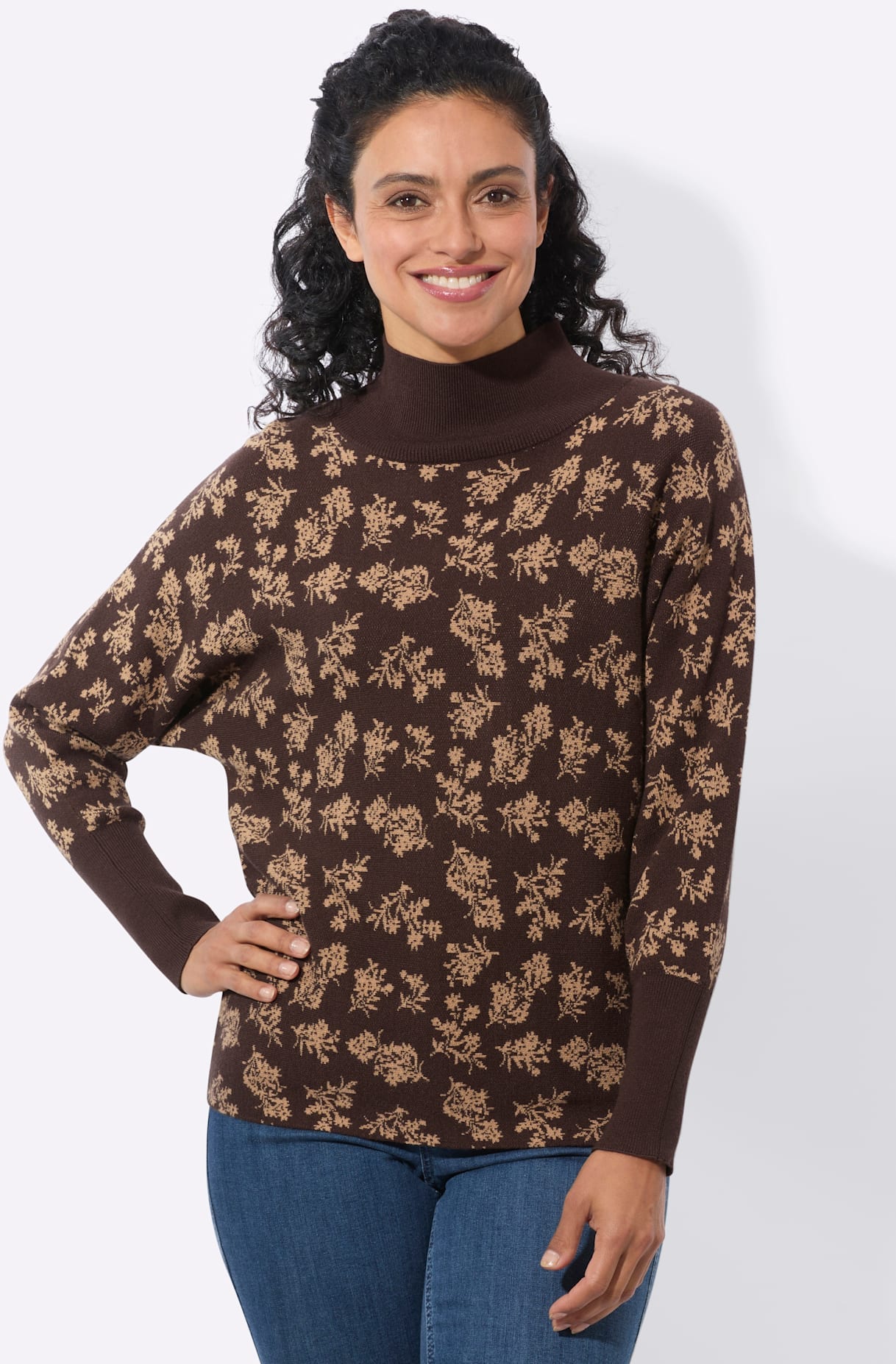 Inspirationen Pull à col montant »Rollkragen-Pullover«