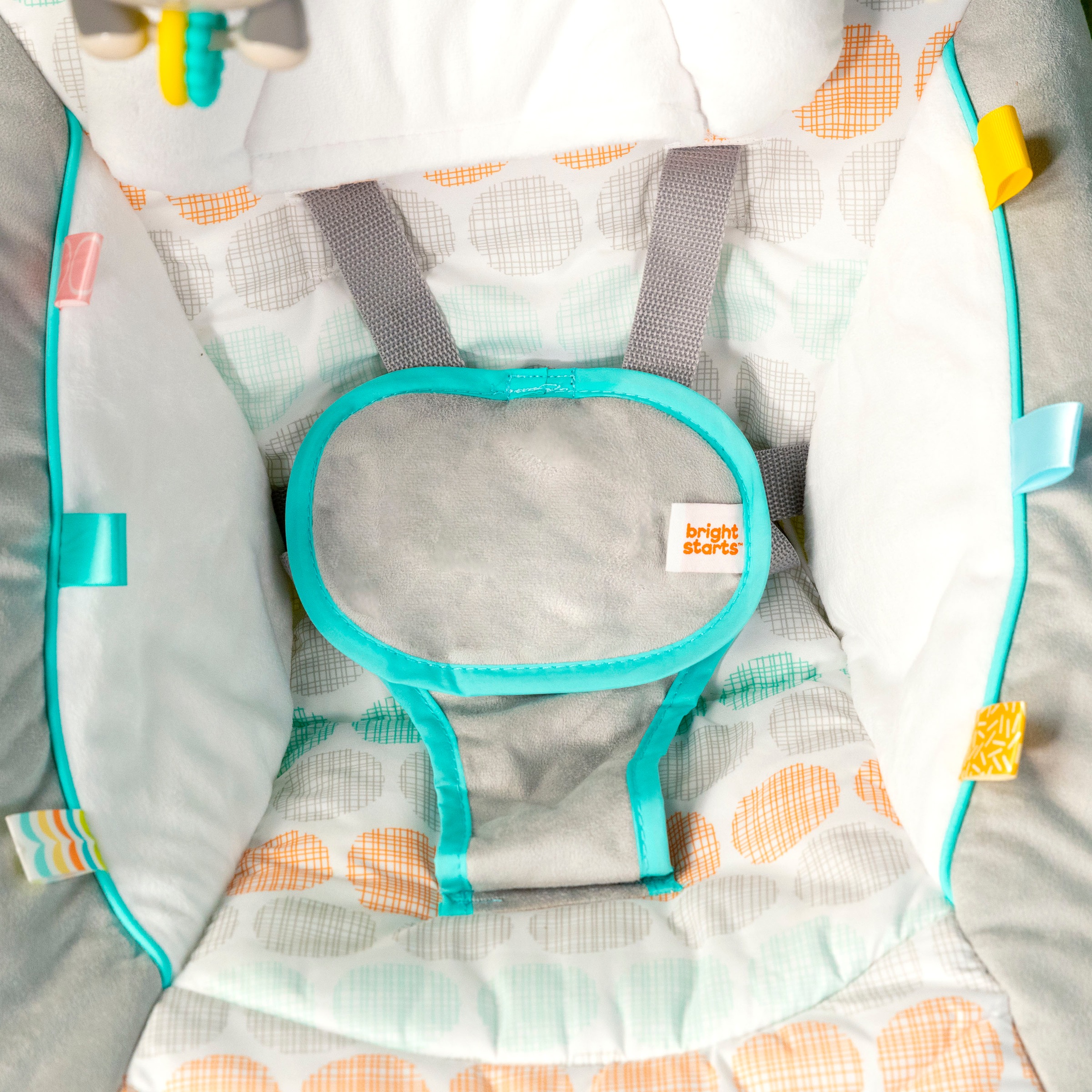 Bright Starts Babywippe »Whimsical Wild Portable Swing« bis 9 kg mit Sound-Effekt