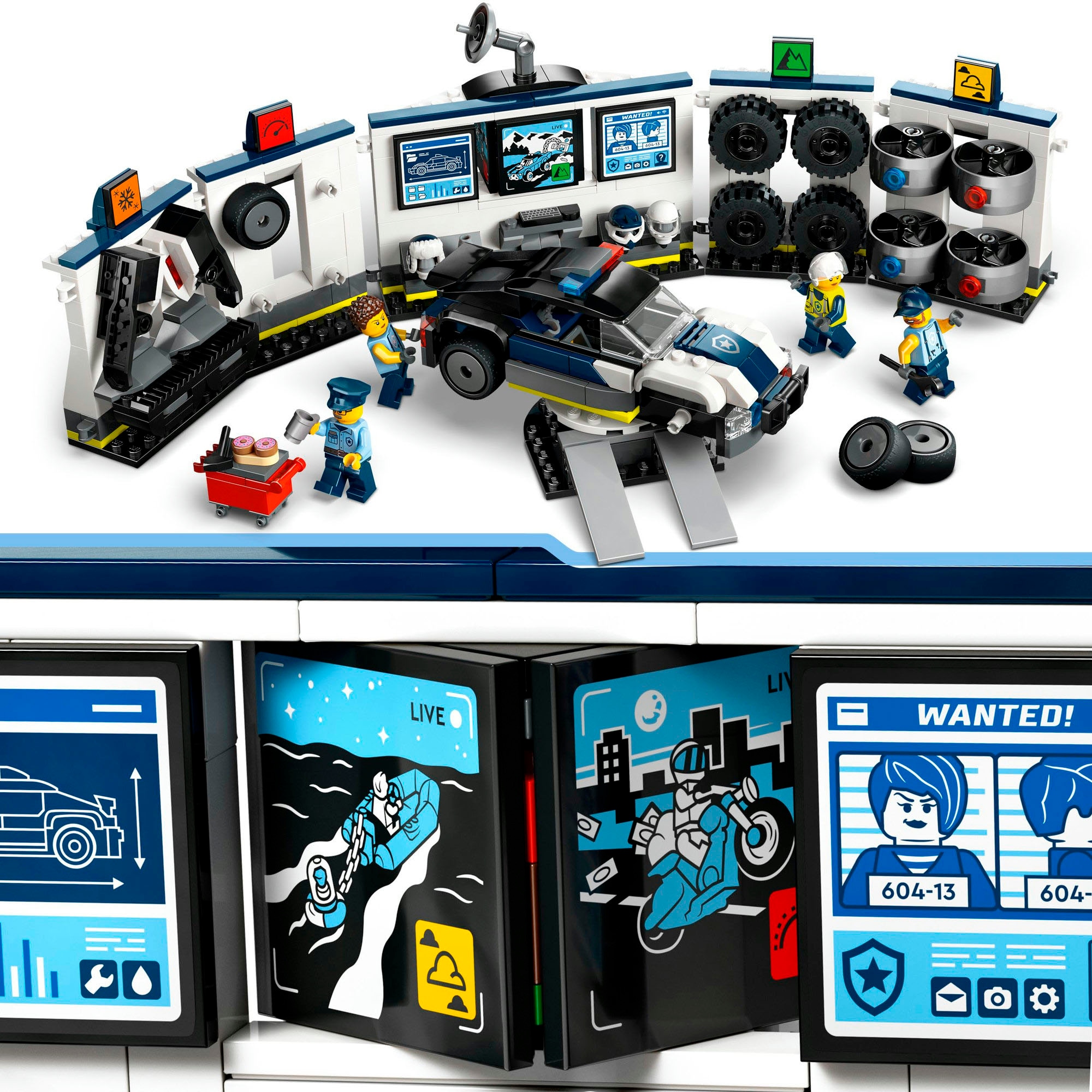 LEGO® Pions de construction »Polizeiwerkstatt (60457), LEGO City« Made in Europe
