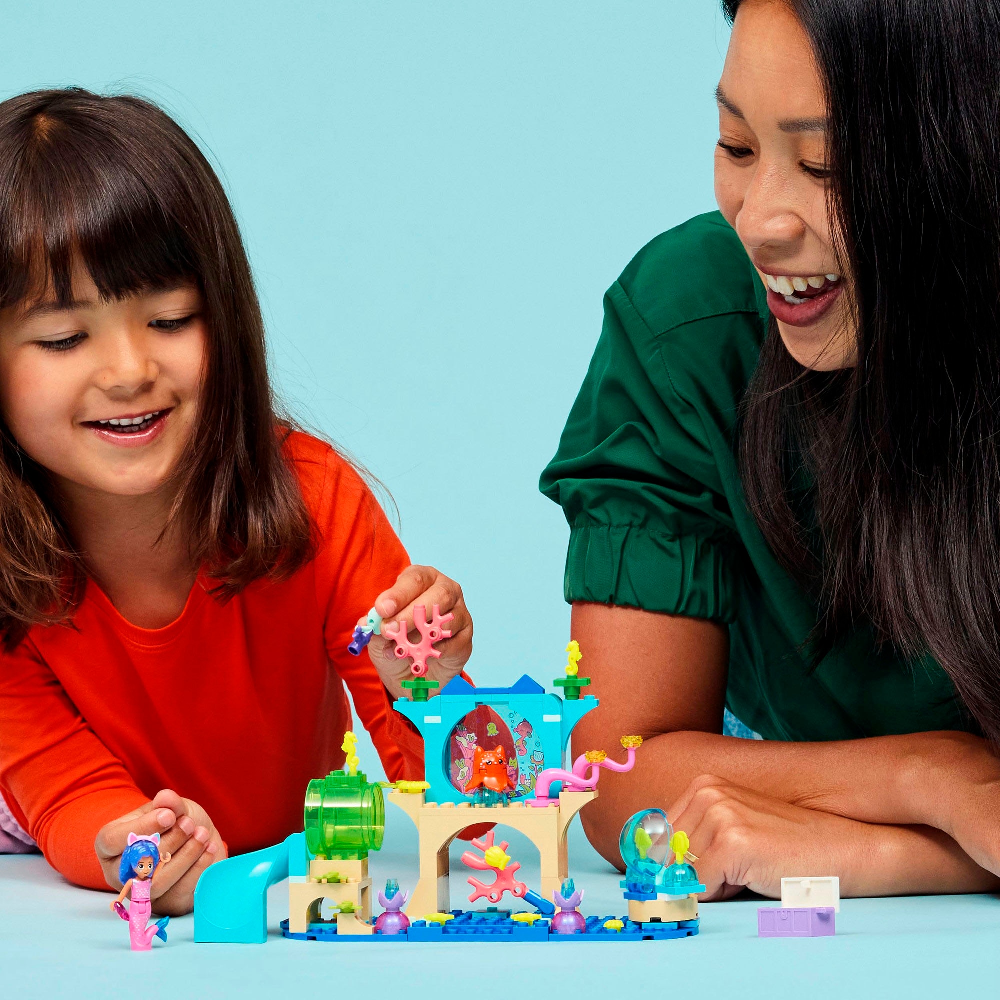 LEGO® Pions de construction »Meerjungfrau Gabbys Aquarium Abenteuer (11204), LEGO Gabby's Dollhouse« Made in Europe