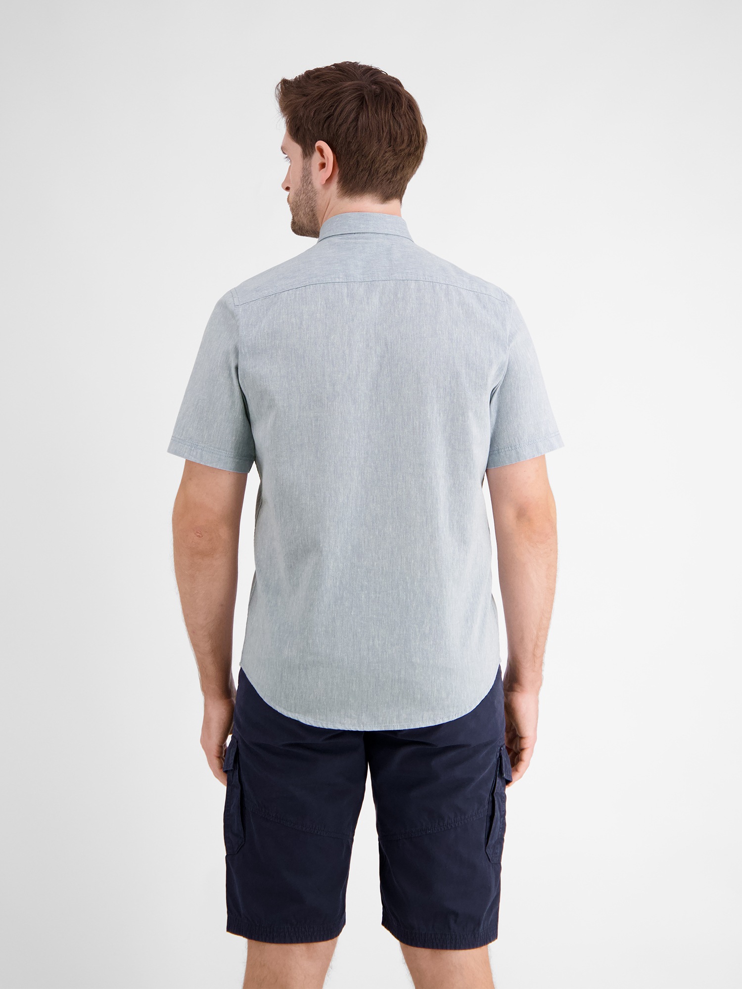 LERROS Chemise en lin »LERROS Lässiges Baumwoll-Leinenhemd, unifarben«