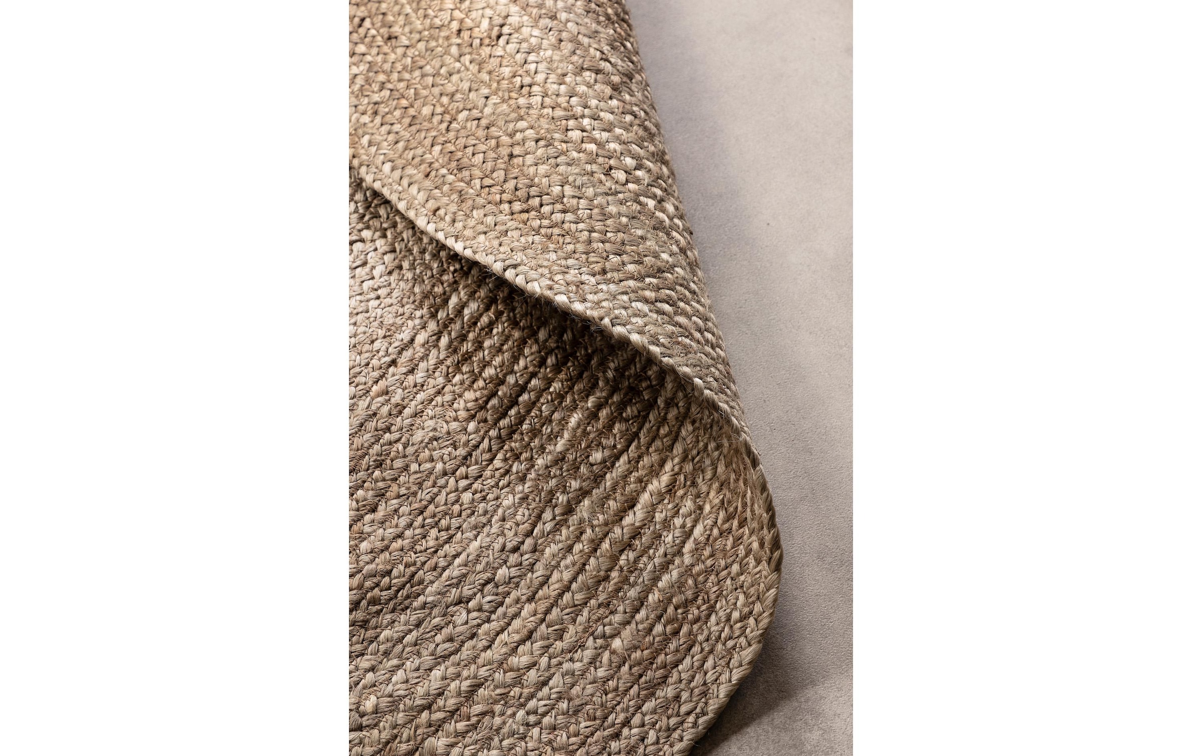 HANSE Home Teppich »Rangpur Juteteppich, in rund und oval« oval 10 mm Höhe handgewebt, 100% Jute , Natur, Wohnzimmer, Flur, Boho, Skandi