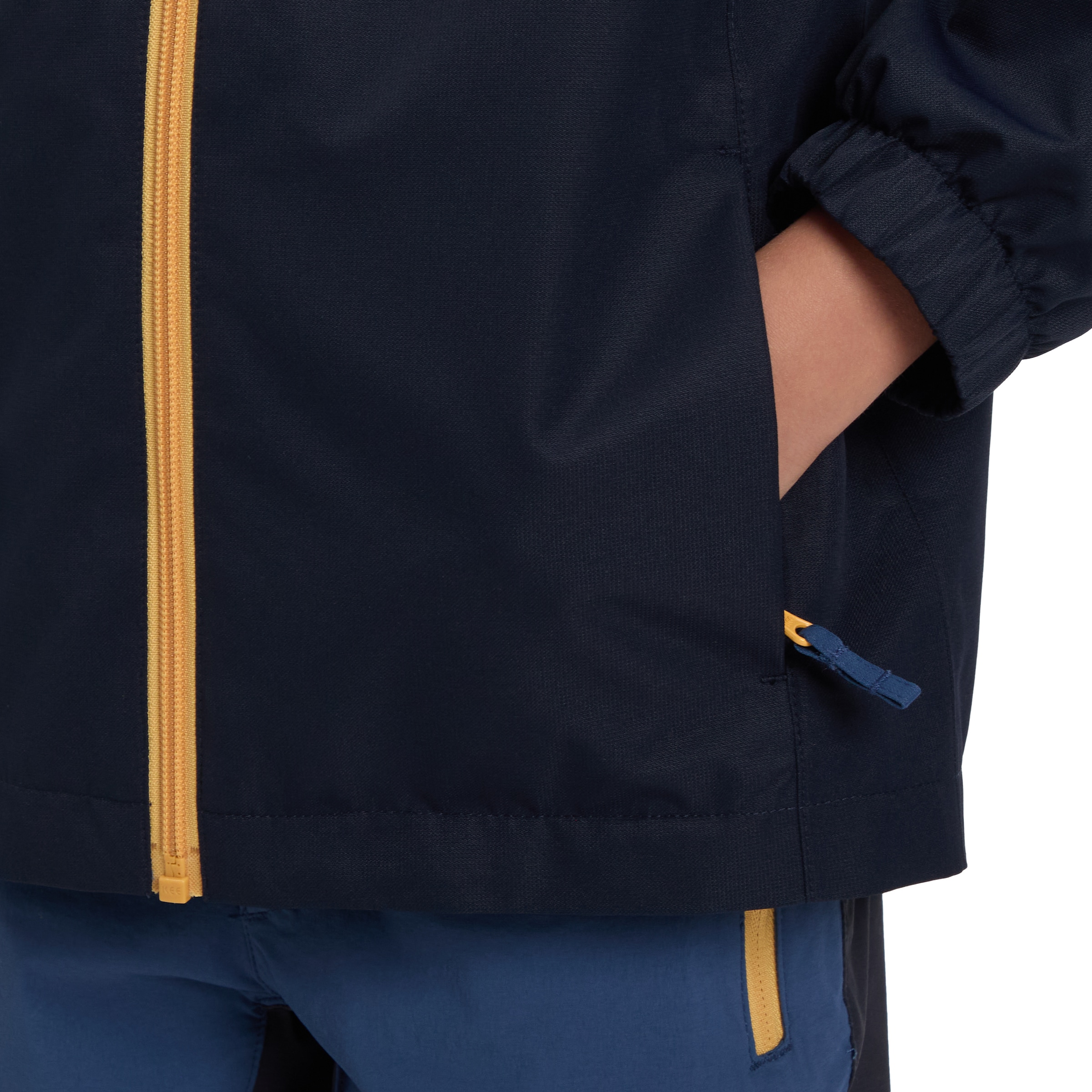 McKINLEY Veste d'extérieur »JU.-FUNKTIONS-JACKE TERANG II SHL B« avec capuche Fermetures éclair contrastées, look colorblock