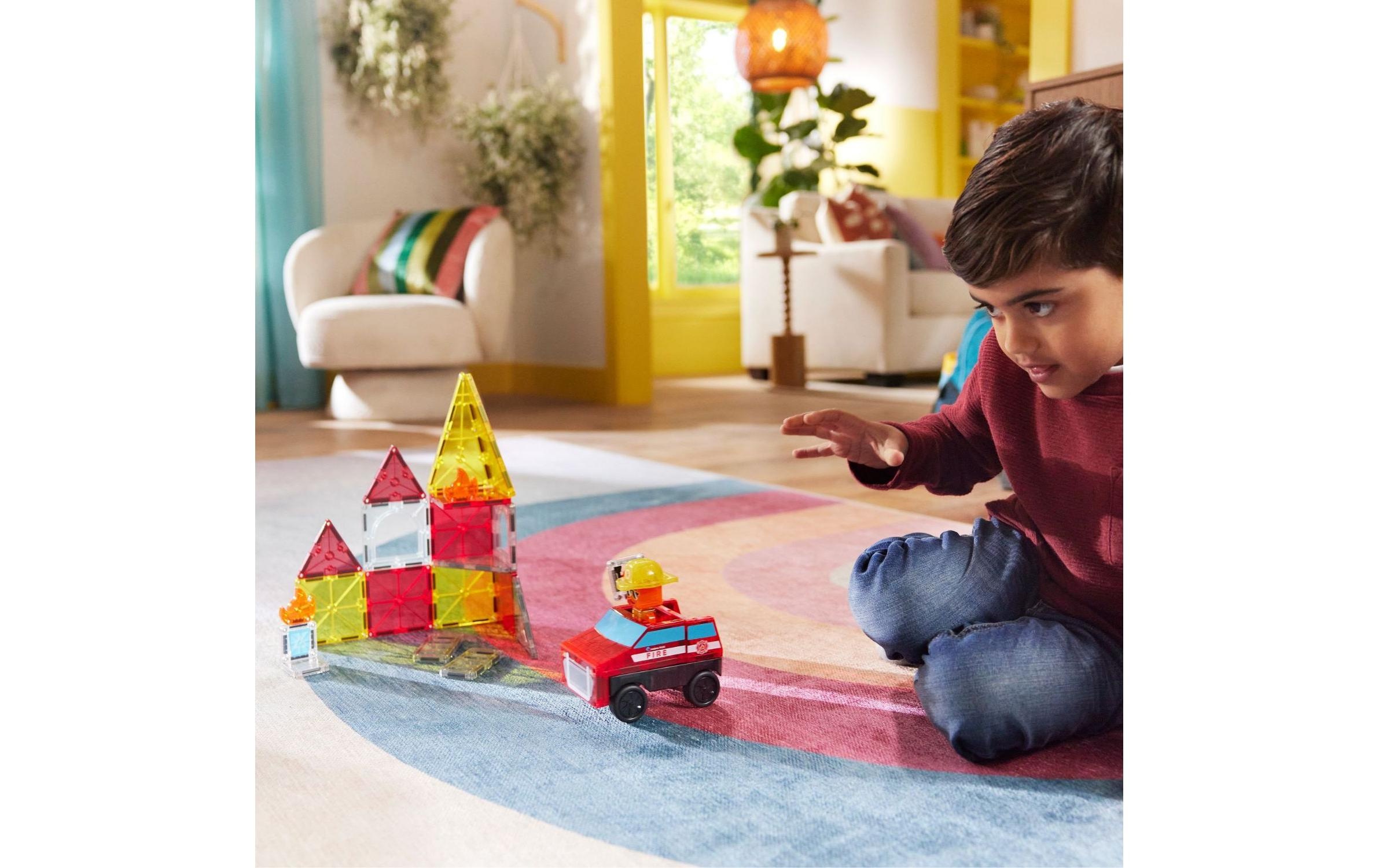   Steinbaukasten »Magna-Tiles Fire Rescue 27 Teile«
