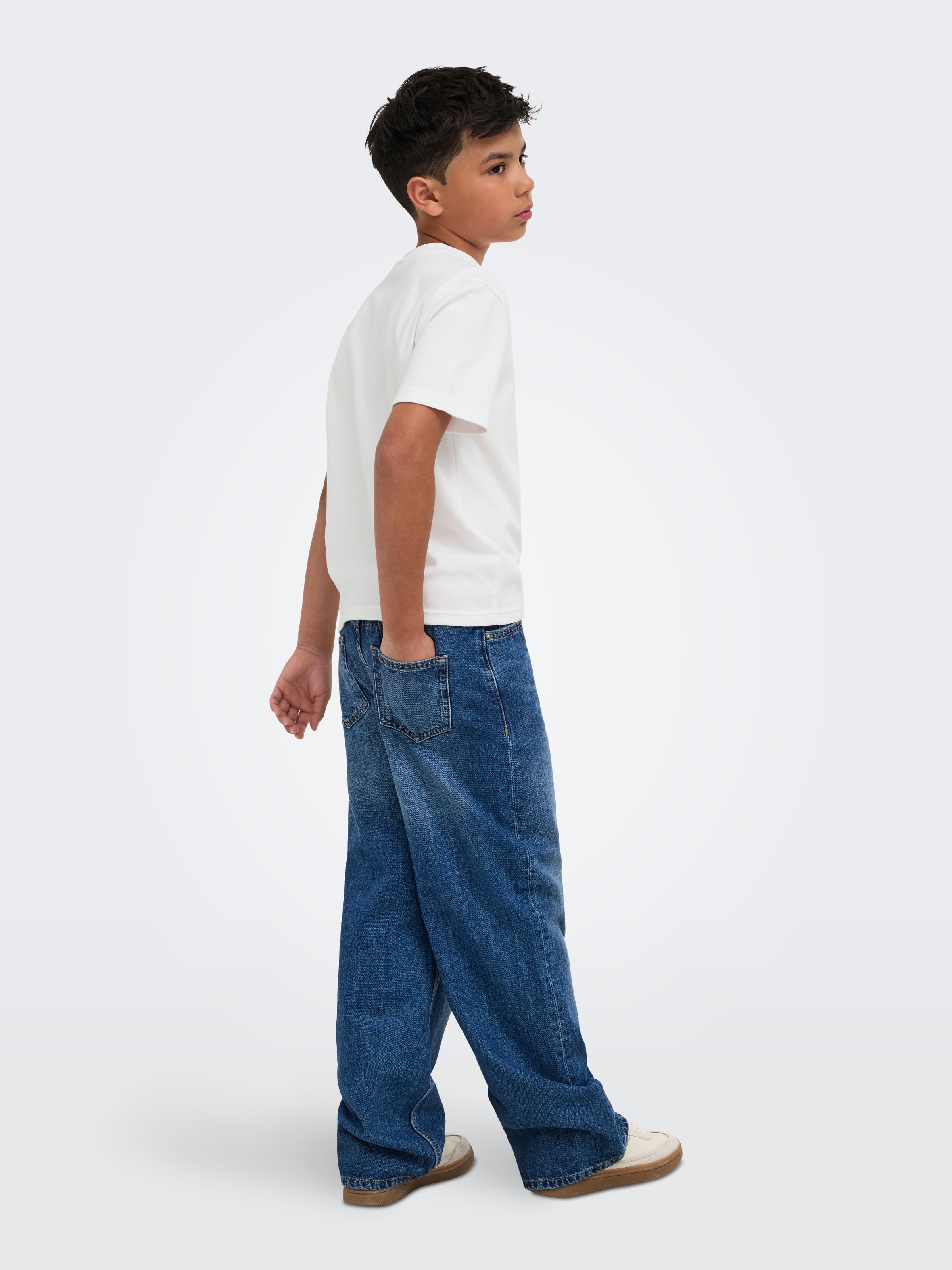 ONLY & SONS junior Rundhalsshirt »OSJCASPIAN AIRFLEX BOXY SS TEE JRS« Baumwollmischung, regular fit
