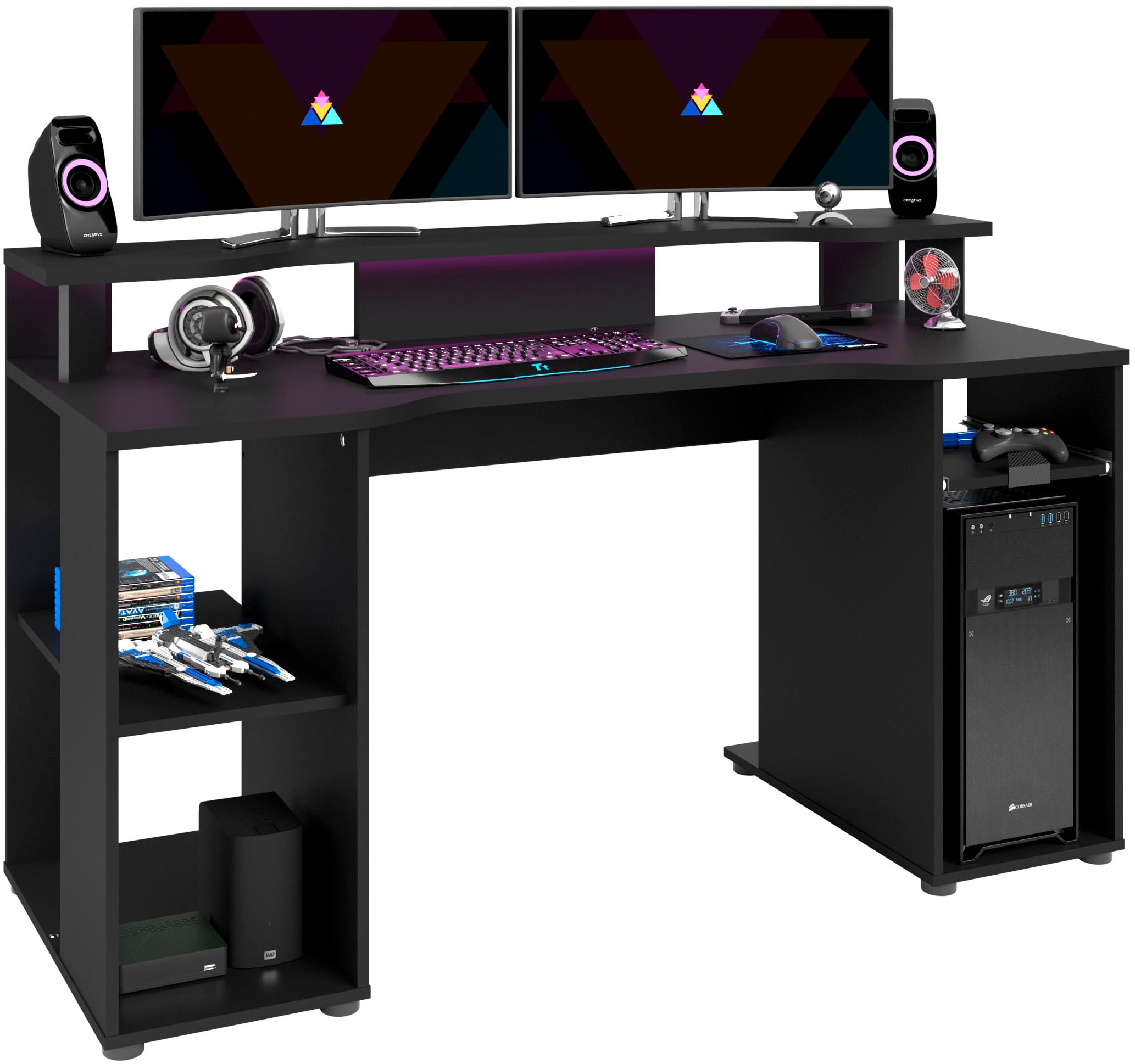 Parisot Table de gaming »Level 1«