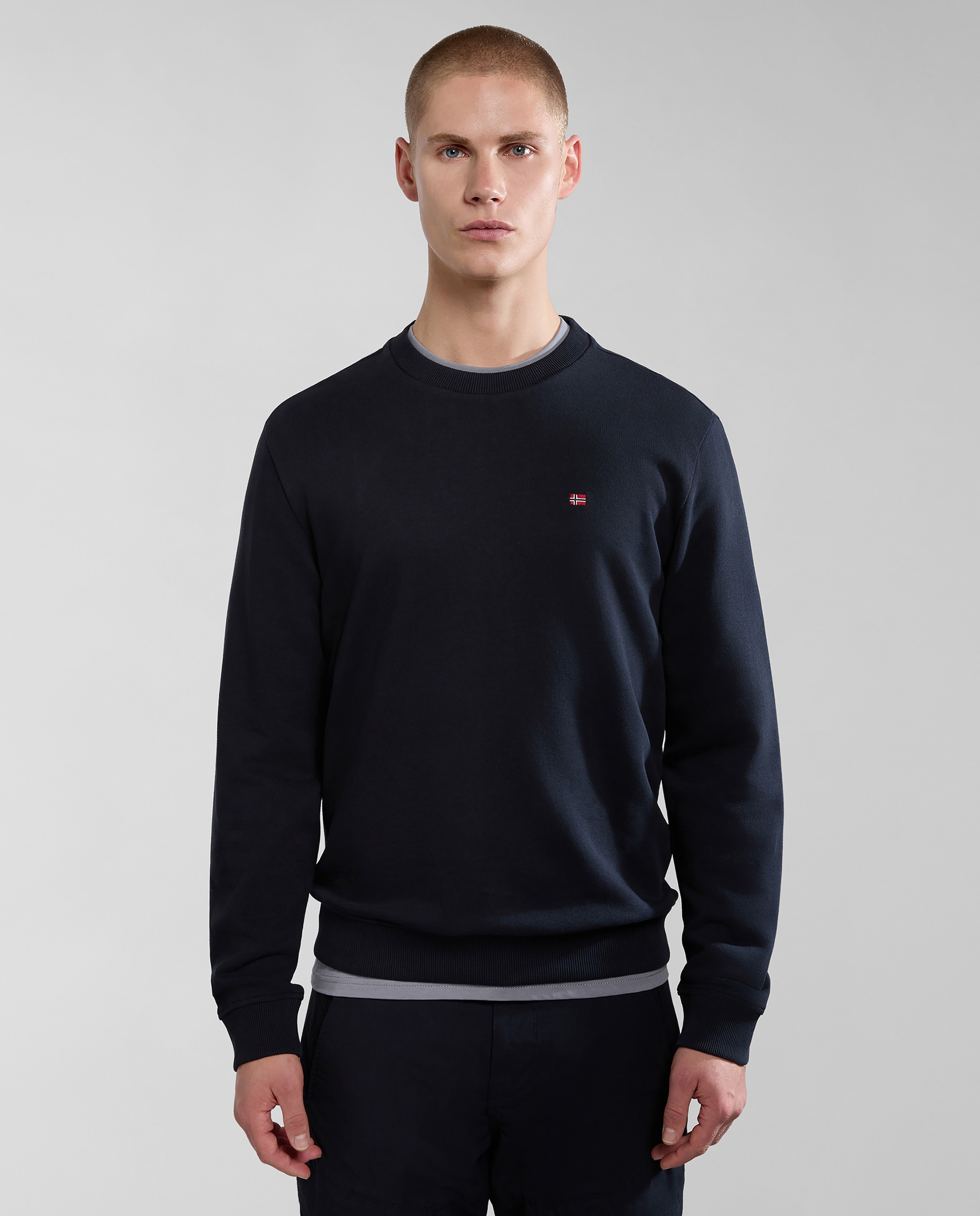 Napapijri Kapuzensweatshirt , mit Langarm-Design, aus Baumwolle
