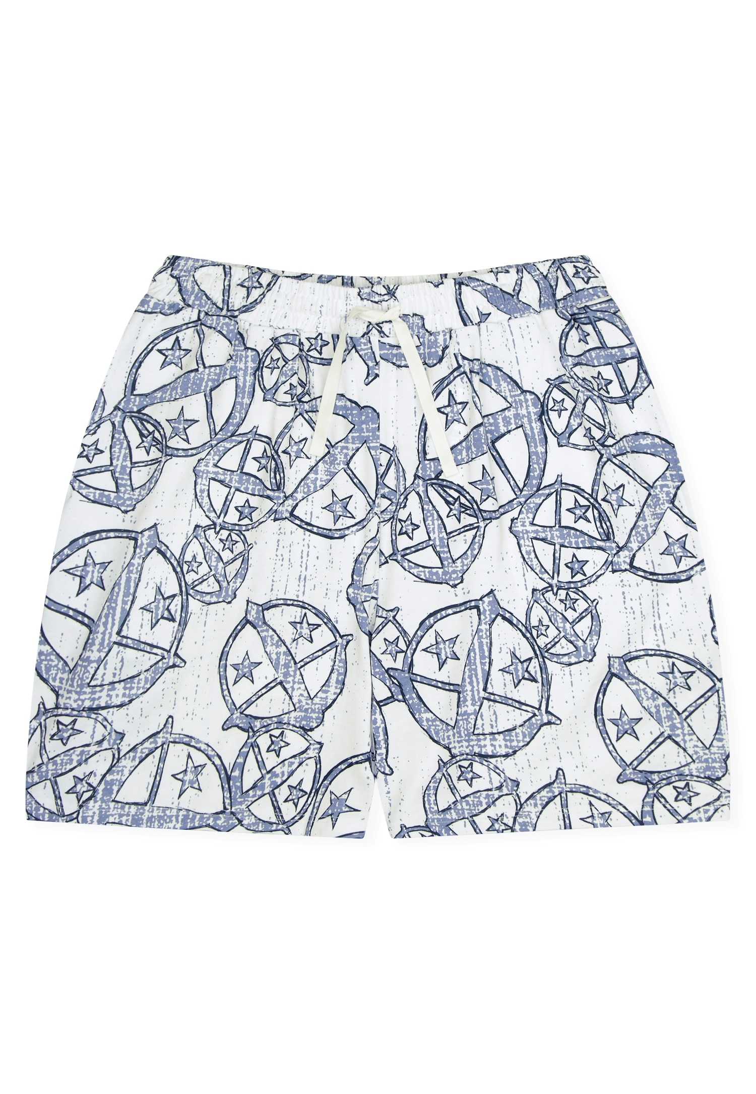 Schiesser Pyjamashorts »Schiesser 150 Years«  seitliche Taschen, Allover-Druck, Baumwolle