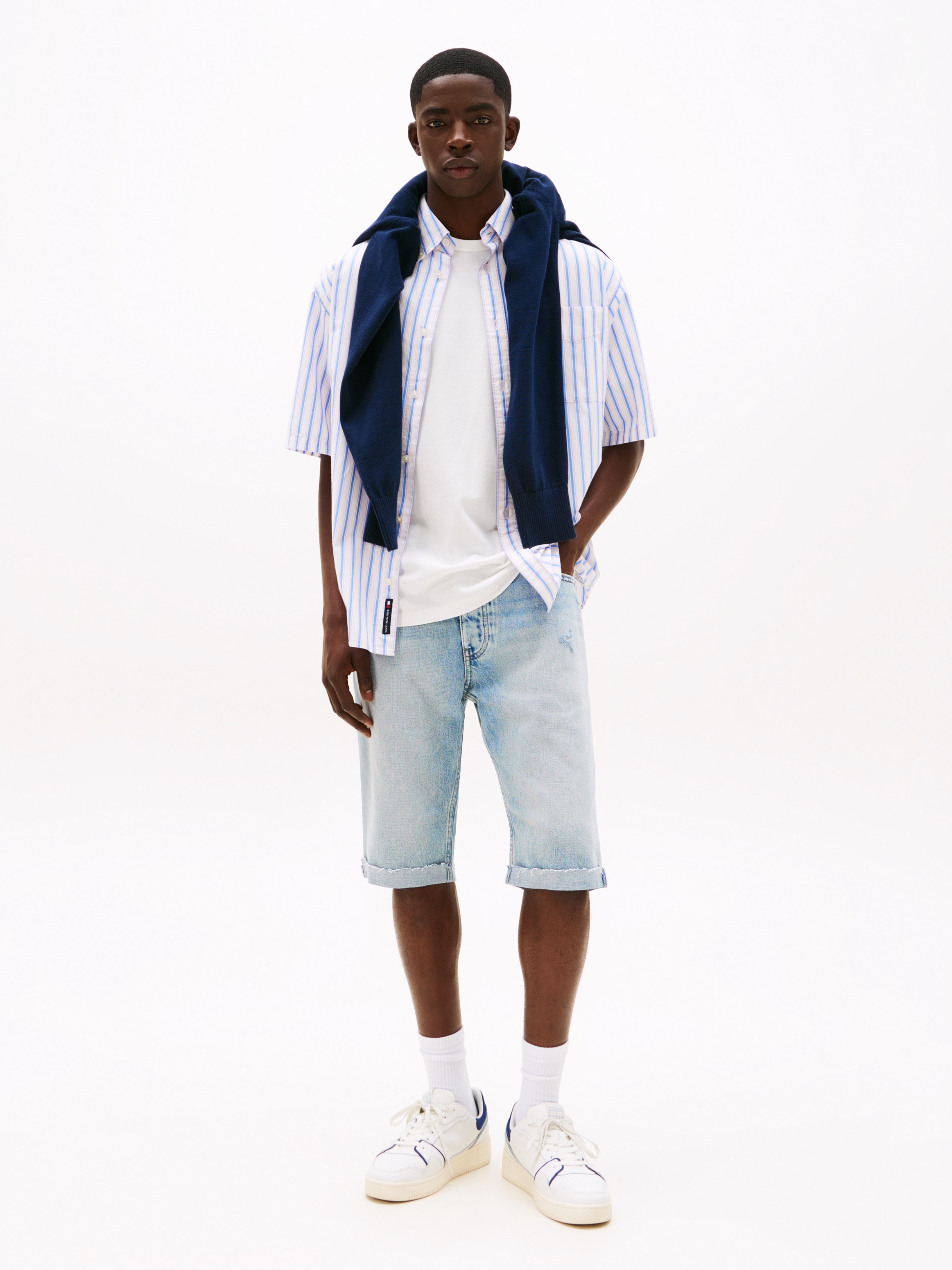 Tommy Jeans Short en jean »RYAN SHORT CBF« Mit Gürtelschlaufen