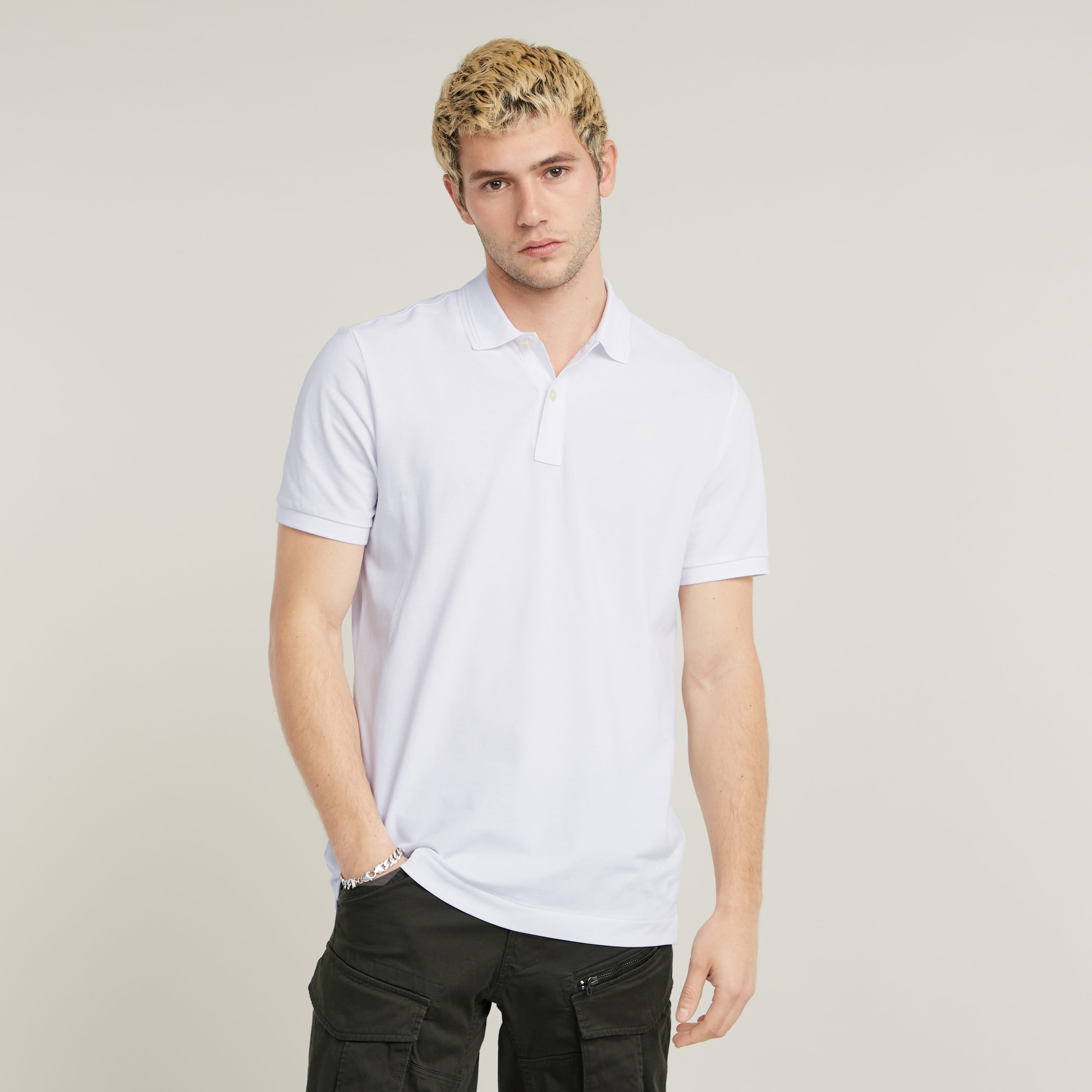 G-STAR Polo »Dunda Slim Fit« Logostickerei auf der Brust