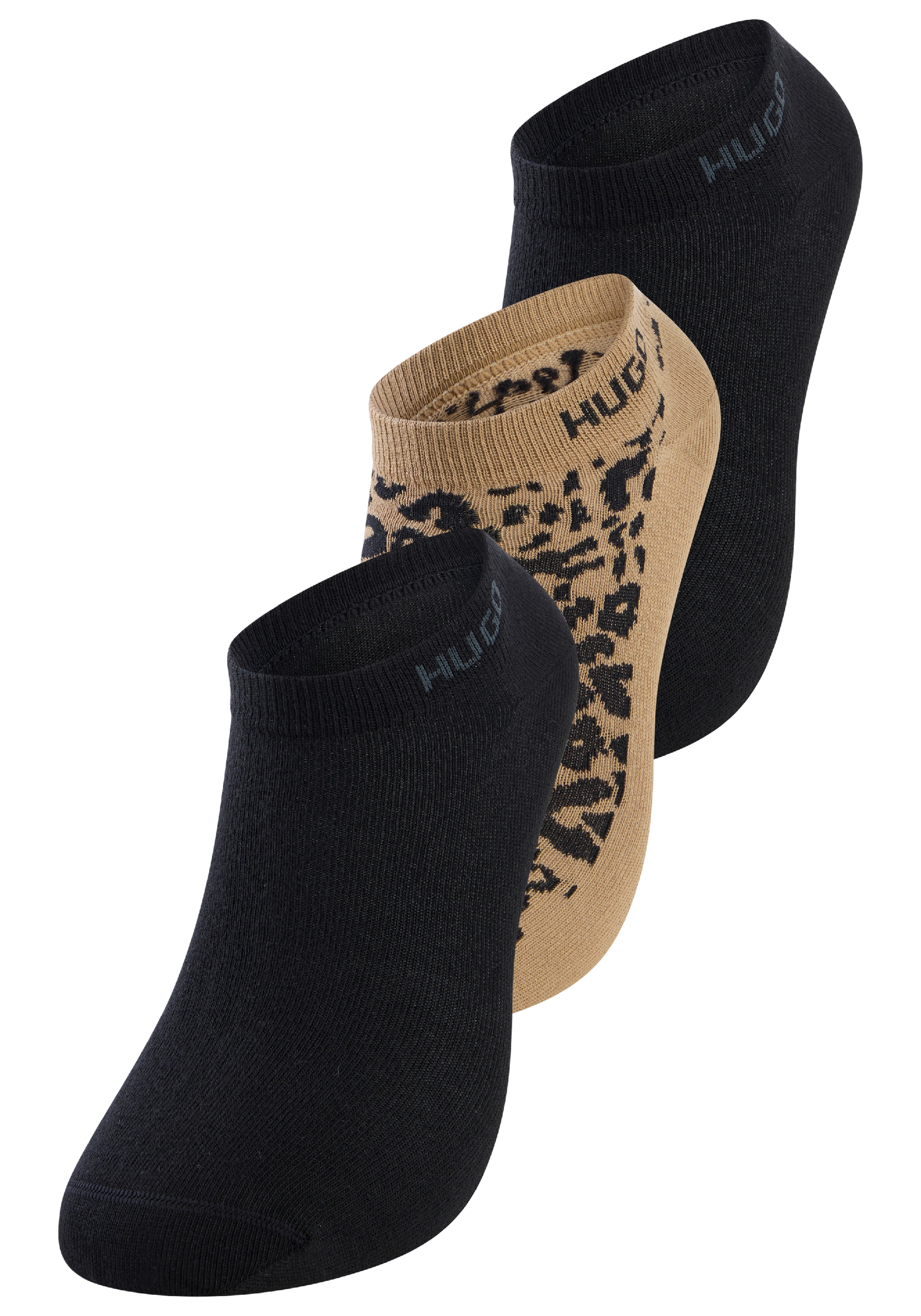 HUGO Underwear Sneakersocken »3P AS LEO LOGO CC W« 3 Paar tlg.