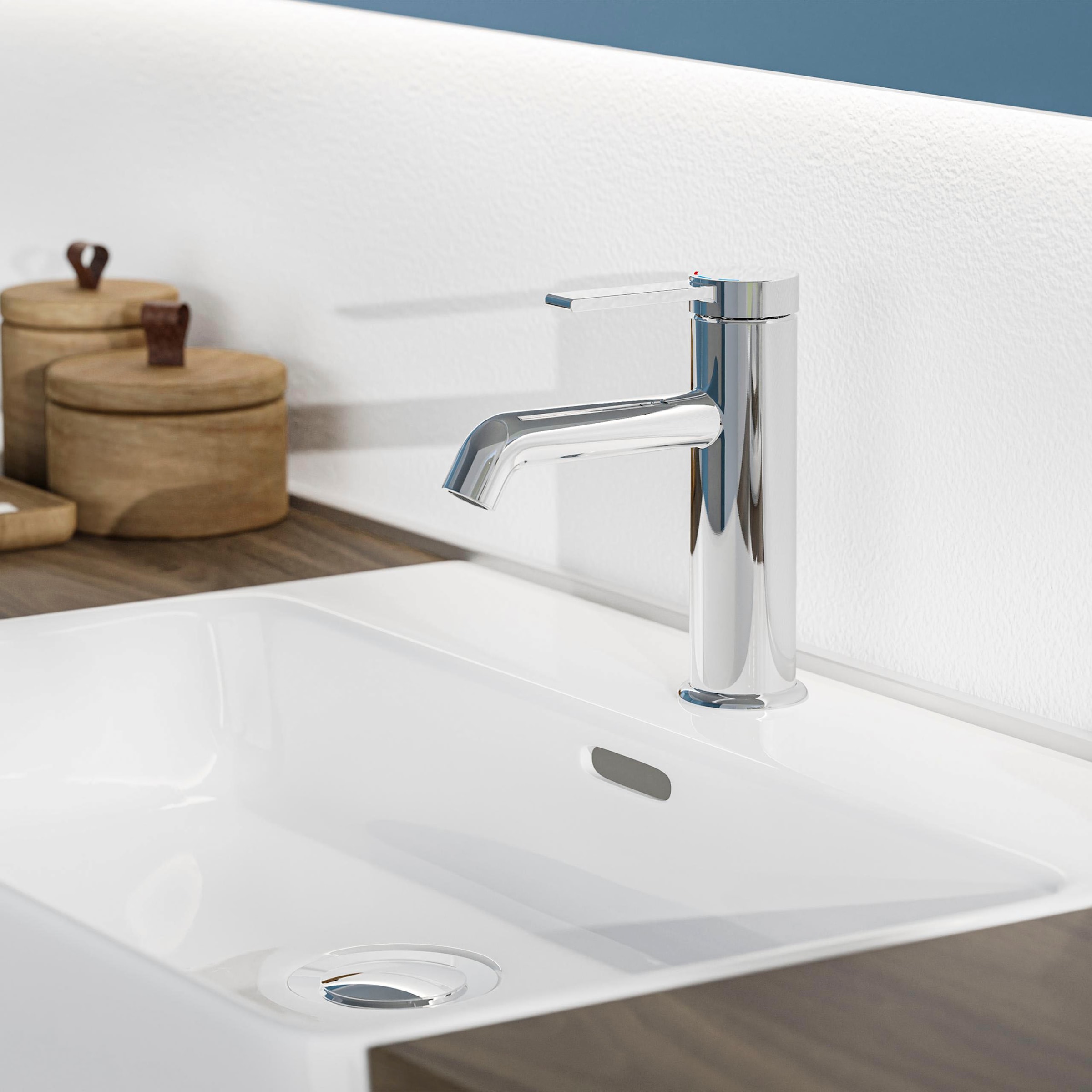 Schütte Robinet de lavabo »LOS ANGELES« Robinet de salle de bain, économe en énergie, économiseur d'eau