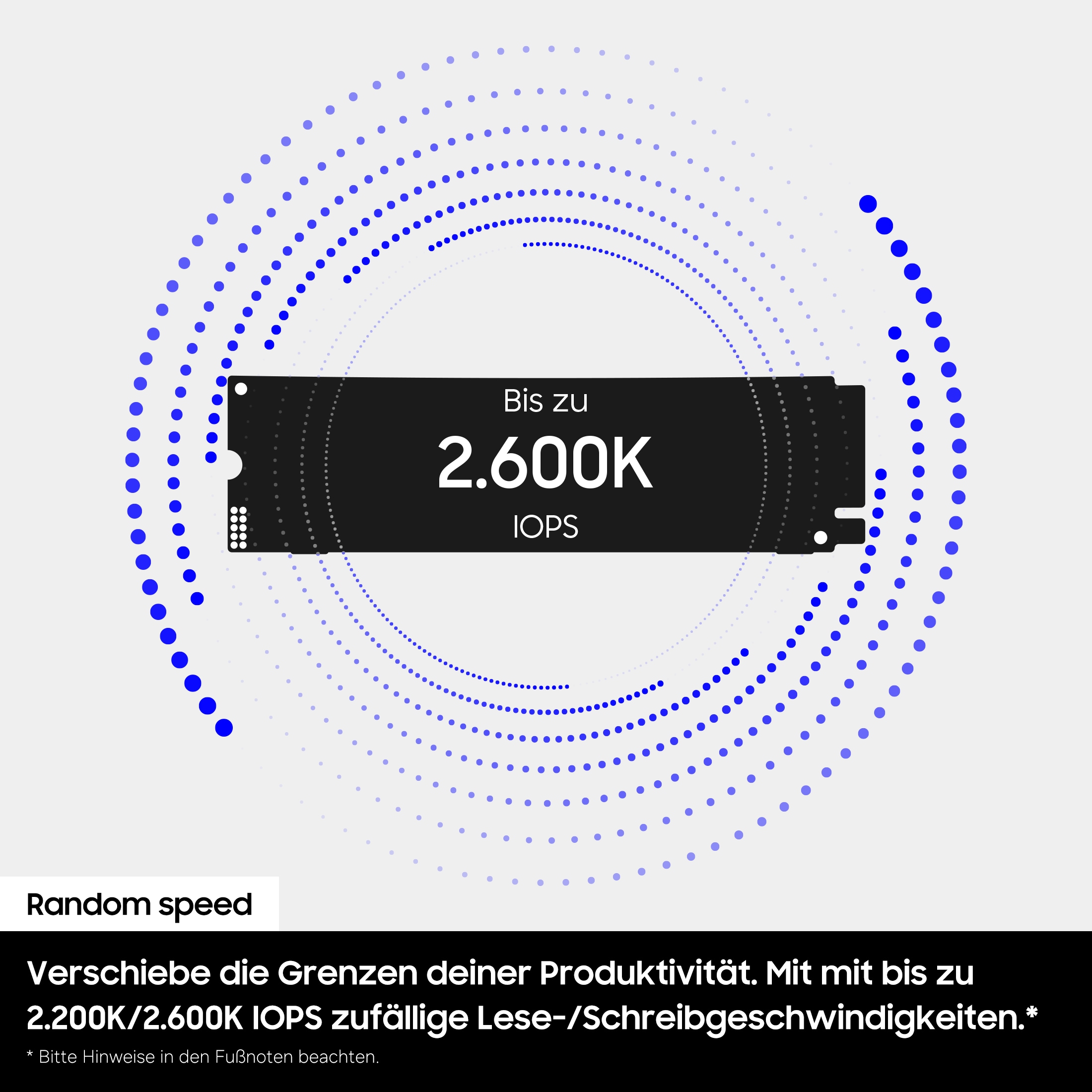Samsung SSD de jeu interne »9100 PRO SSD« 2,5 1 TB