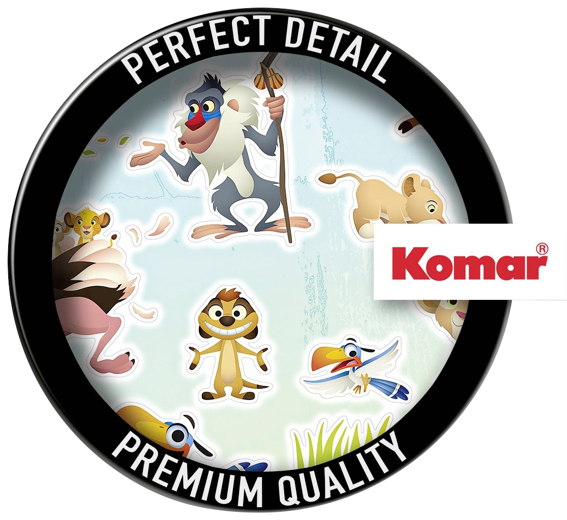 Komar Autocollant mural »Lion King Wildlife - Grösse 50 x 70 cm« selbstklebend, Wandsticker, Kinderzimmer