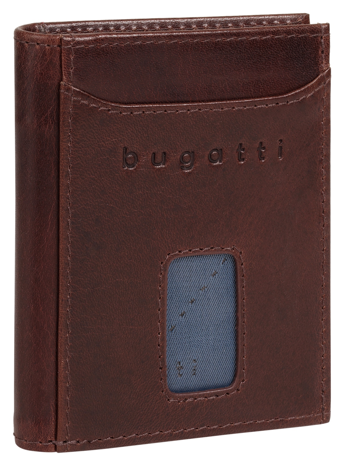 bugatti Porte-monnaie »BUGATTI Herren, Damen SECURE SLIM echt Leder« cuir véritable