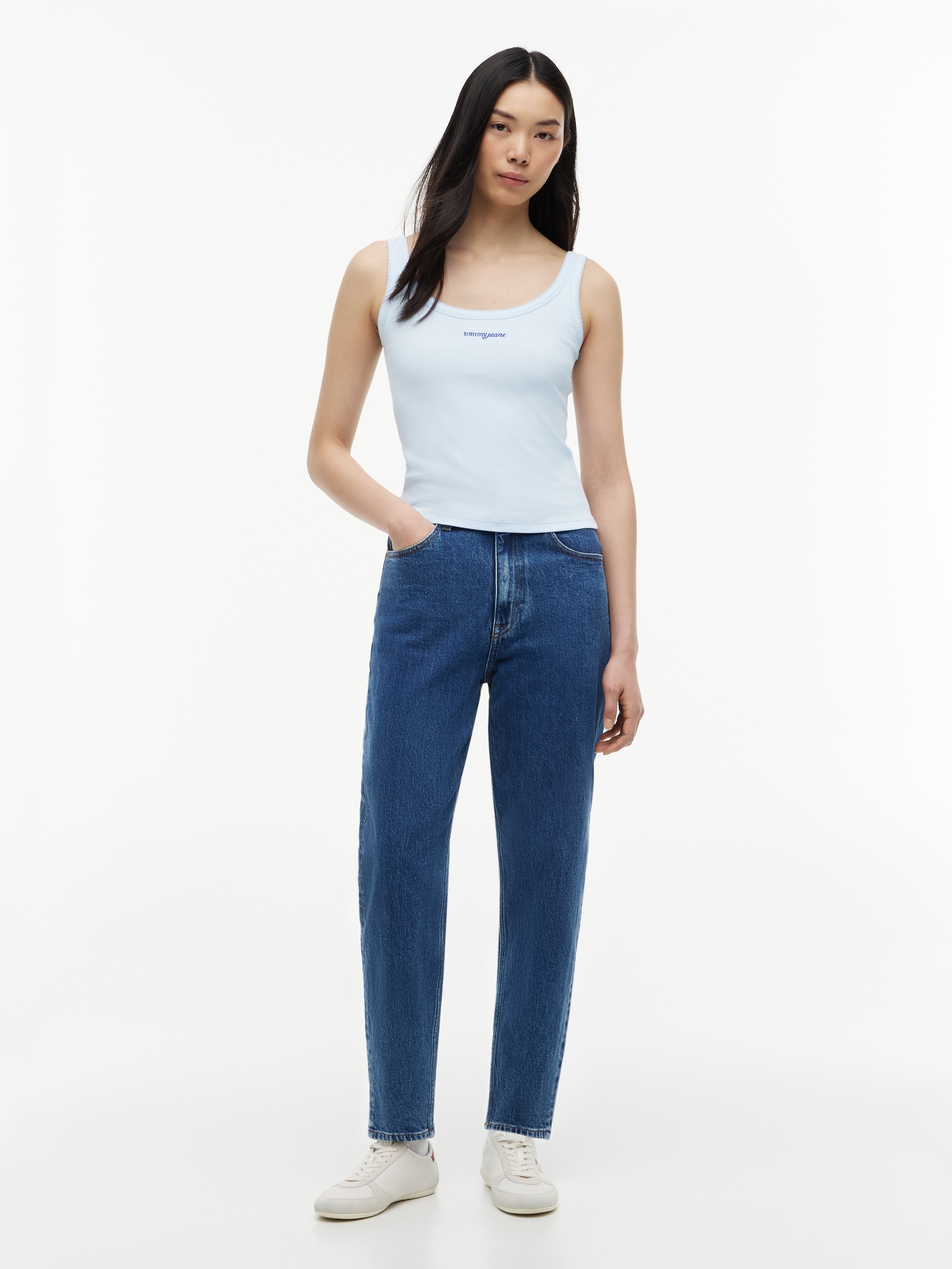 Tommy Jeans Mom-Jeans »MOM JEAN UH TPR RW« Ultra High Waist, Tapered Fit