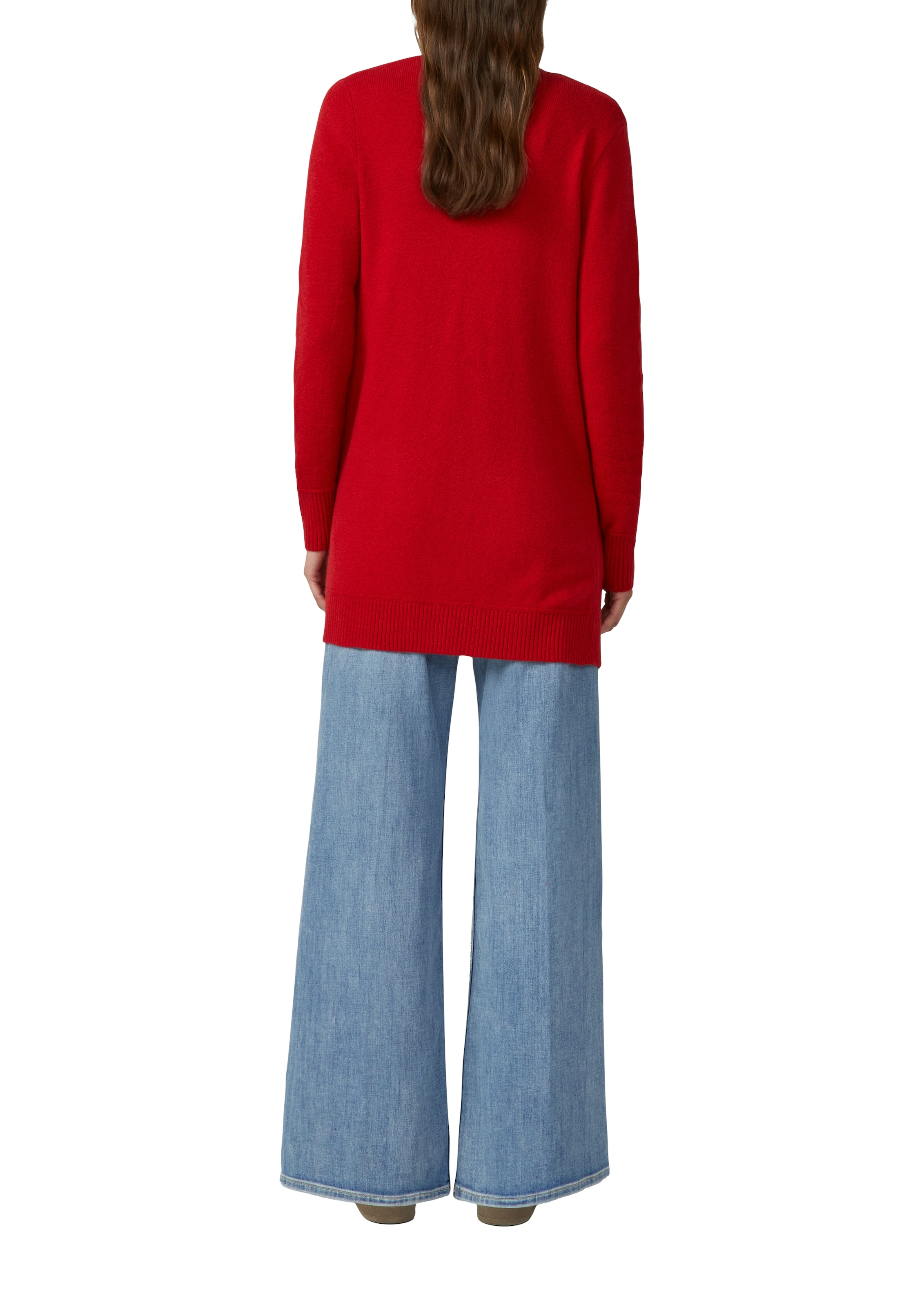 s.Oliver Veste en tricot mit Rippbündchen