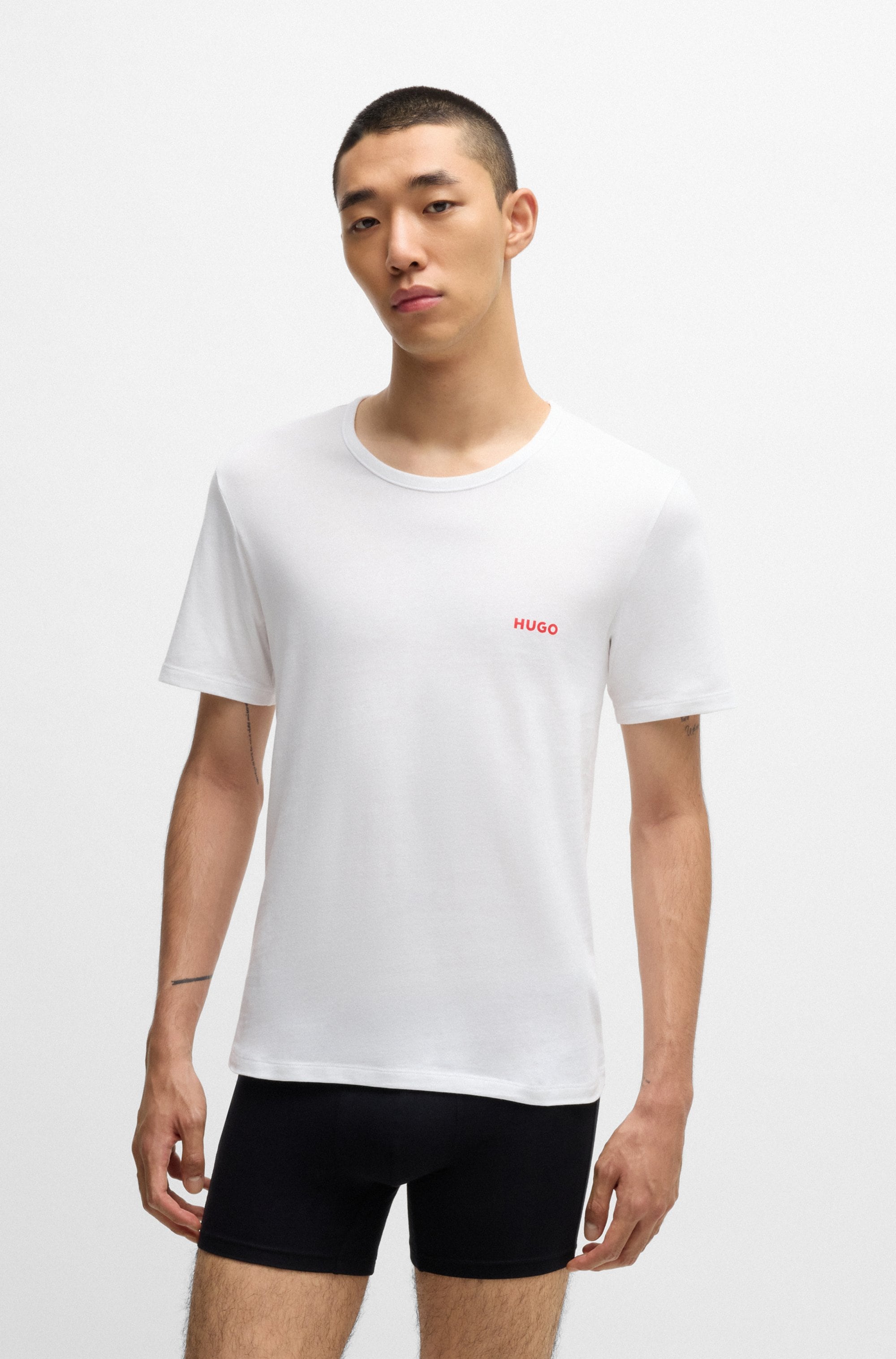 HUGO Underwear T-Shirt »RN TRIPLET P«, 3 Stk.
