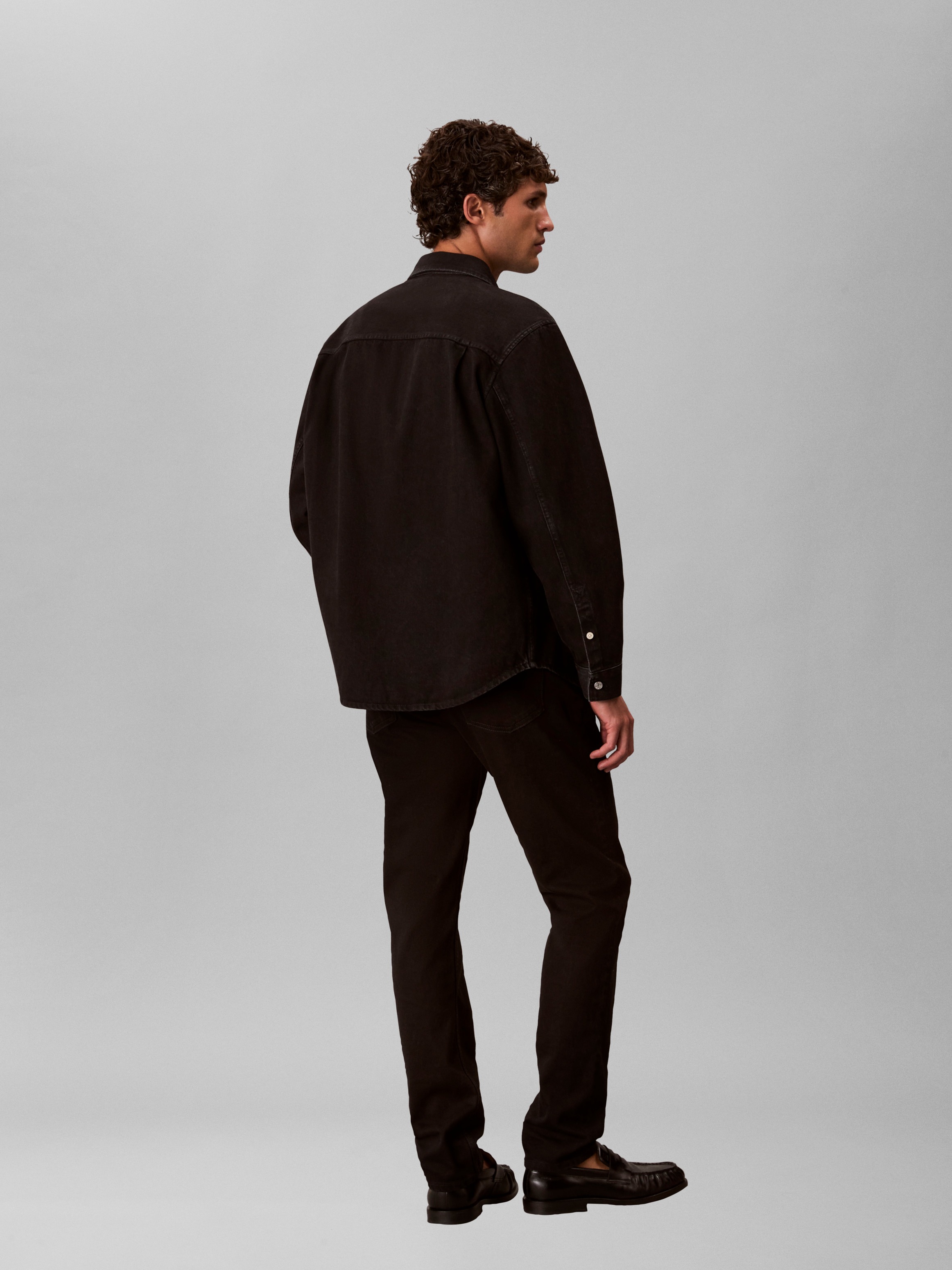 Calvin Klein »SLIM TAPER« avec étiquette de marque