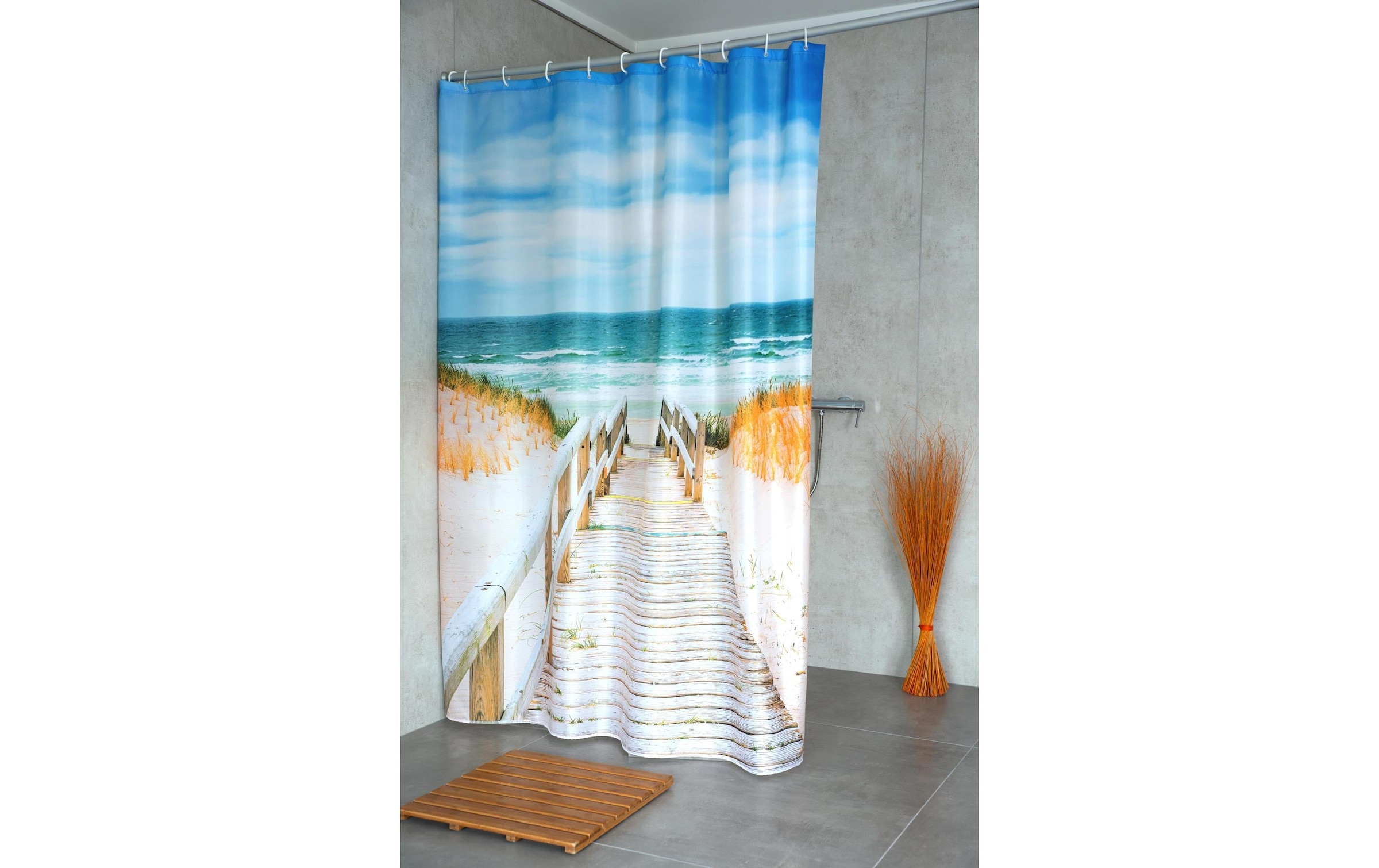 Ridder Duschvorhang »Nordsee 180 x 200 cm« Breite 180 cm