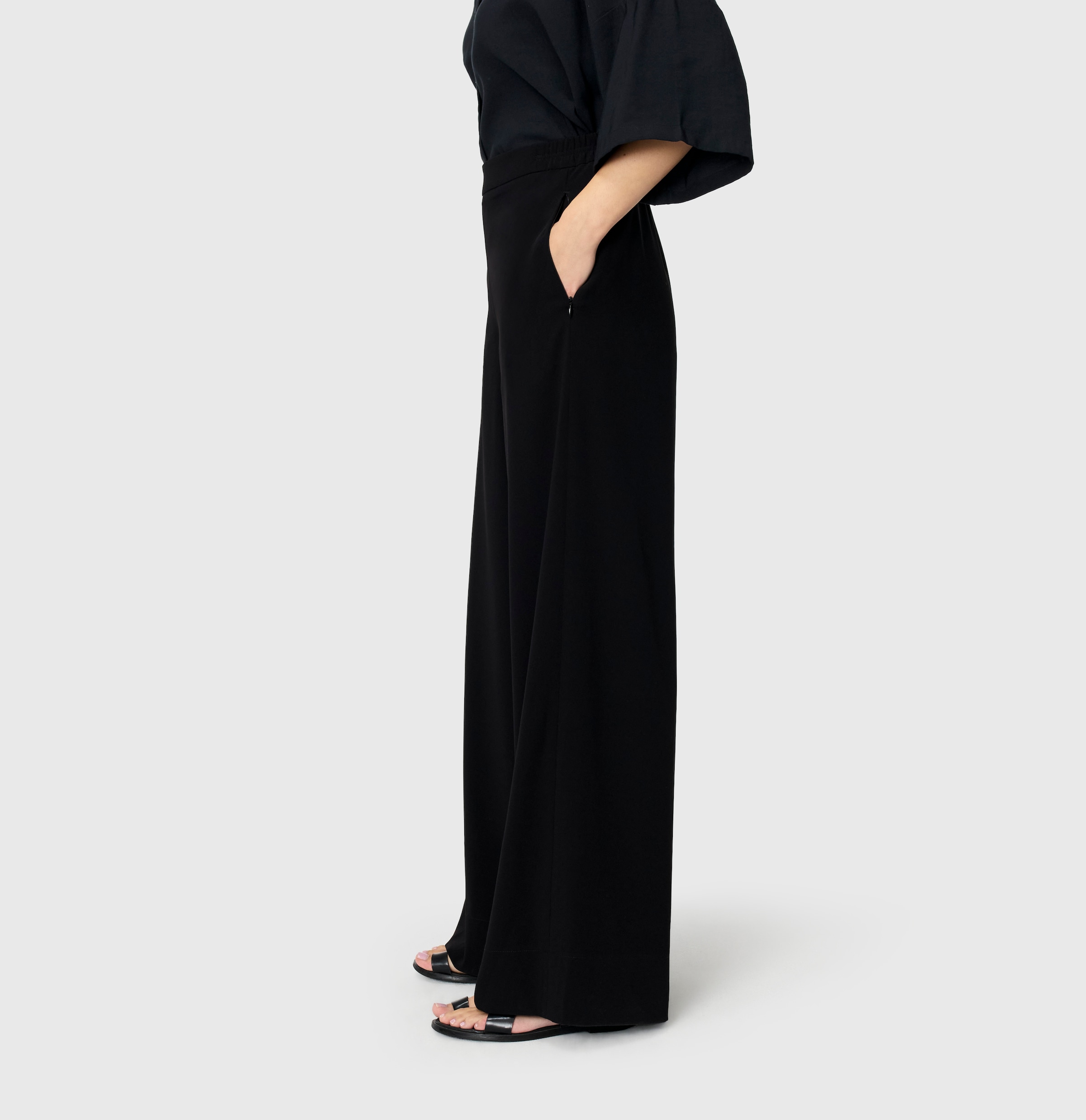 MAC Stretch-Hose »CORALIE«  Seitliche Eingrifftaschen mit Reissverschluss
